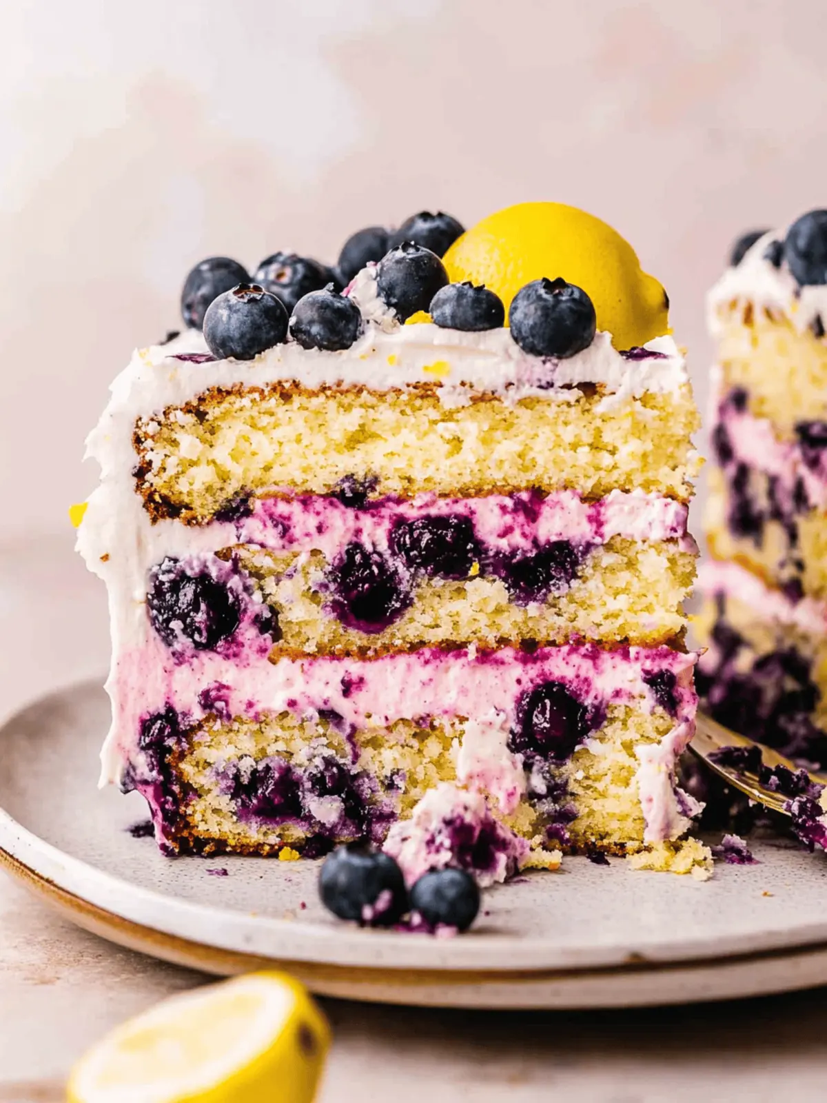 Blueberry Lemon Cake