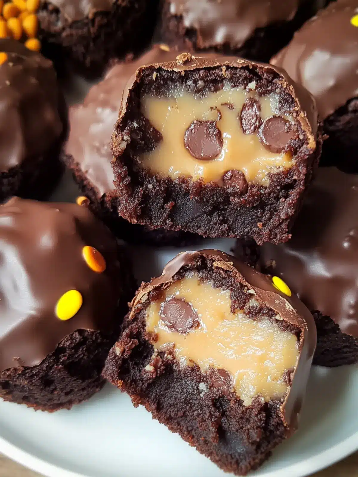 Decadent Peanut Butter Brownie Bombs for Sweet Cravings 4 Peanut Butter Brownie Bombs