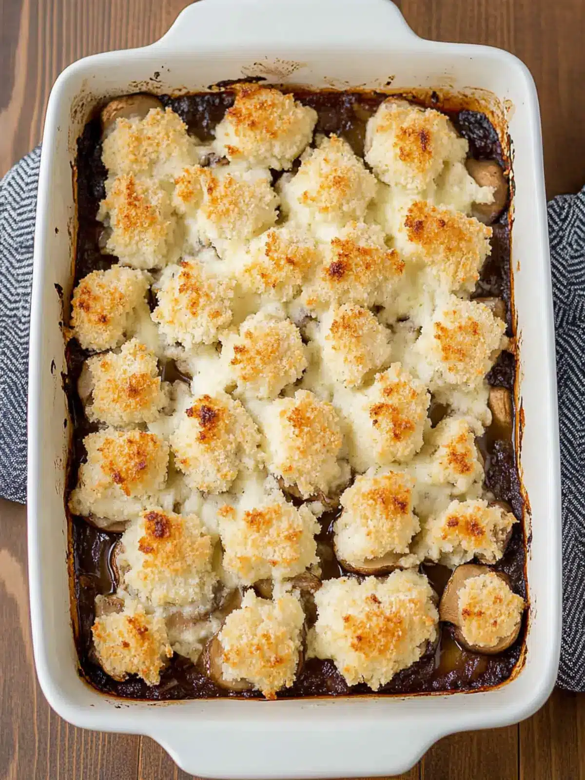 Indulgent Stuffed Mushroom Casserole for Cozy Nights 2 Stuffed Mushroom Casserole