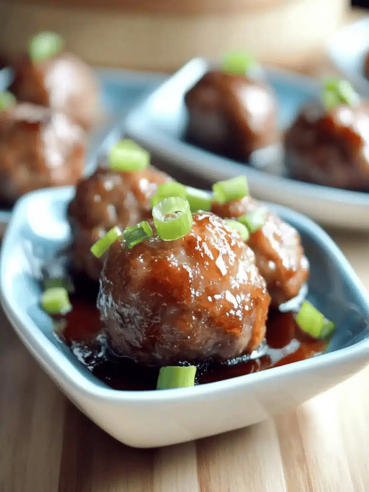 Deliciously Savory Asian Meatballs: Chinese Pork Meatballs Twist 4 Asian Meatballs: Chinese Pork Meatballs (Char Siew style)
