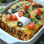 Mouthwatering Taco Lasagna for Ultimate Comfort Food Nights 2 Taco Lasagna