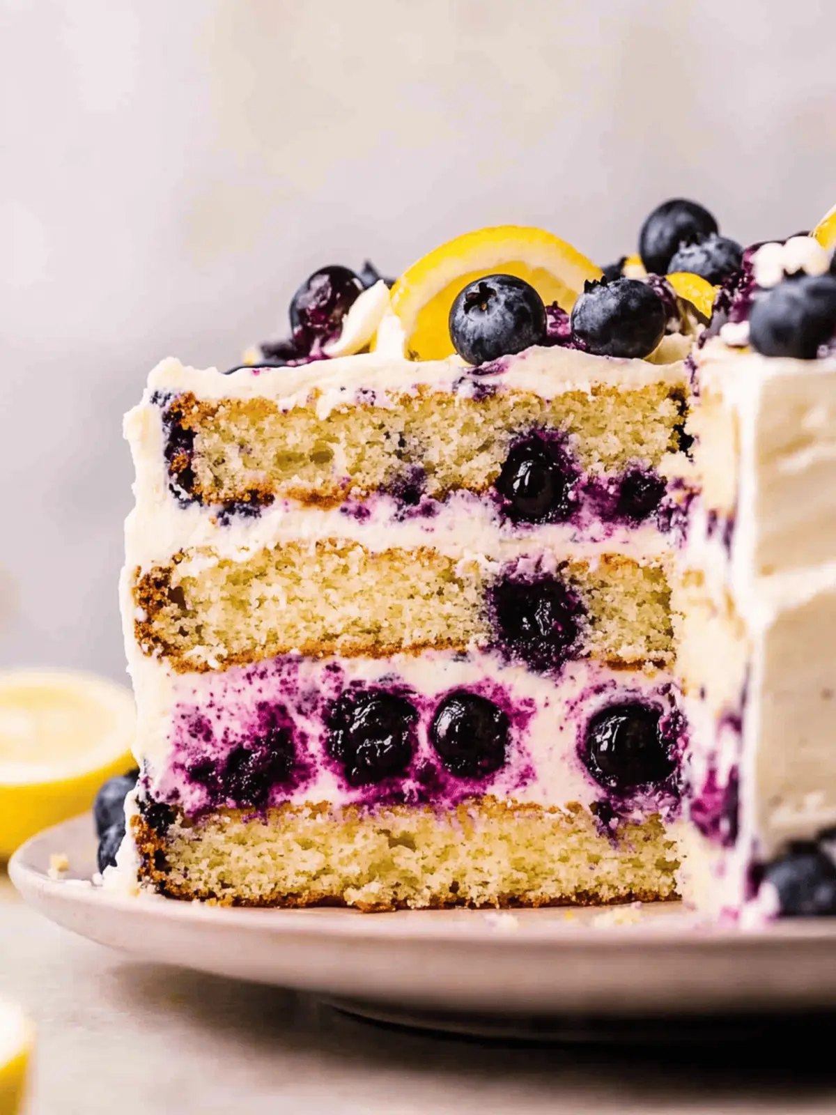 Blueberry Lemon Cake