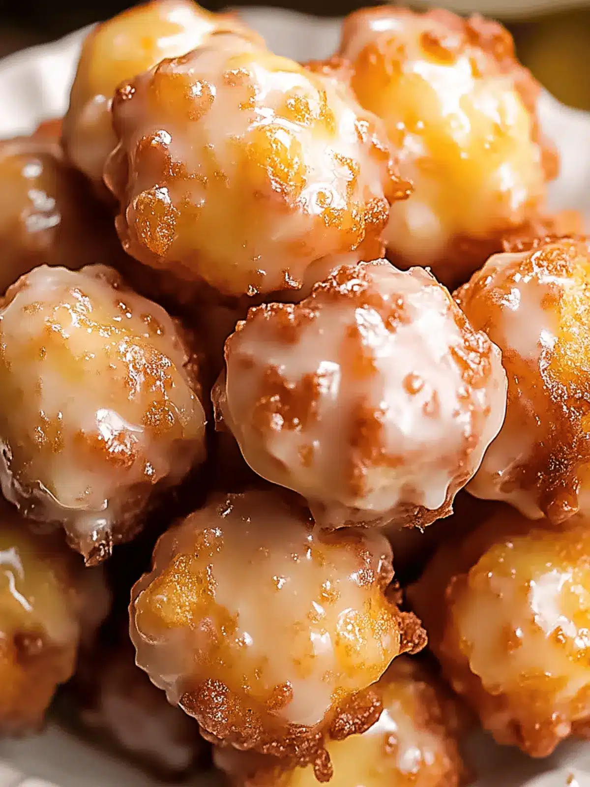 Apple Fritter Bites