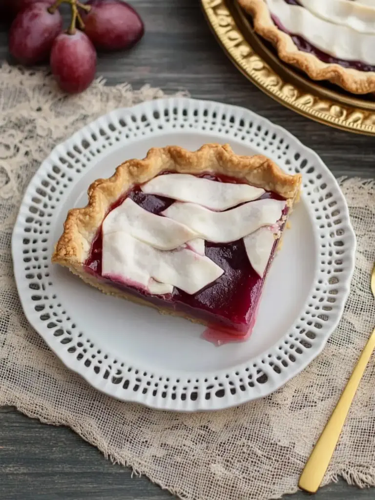 Grape Juice Pie