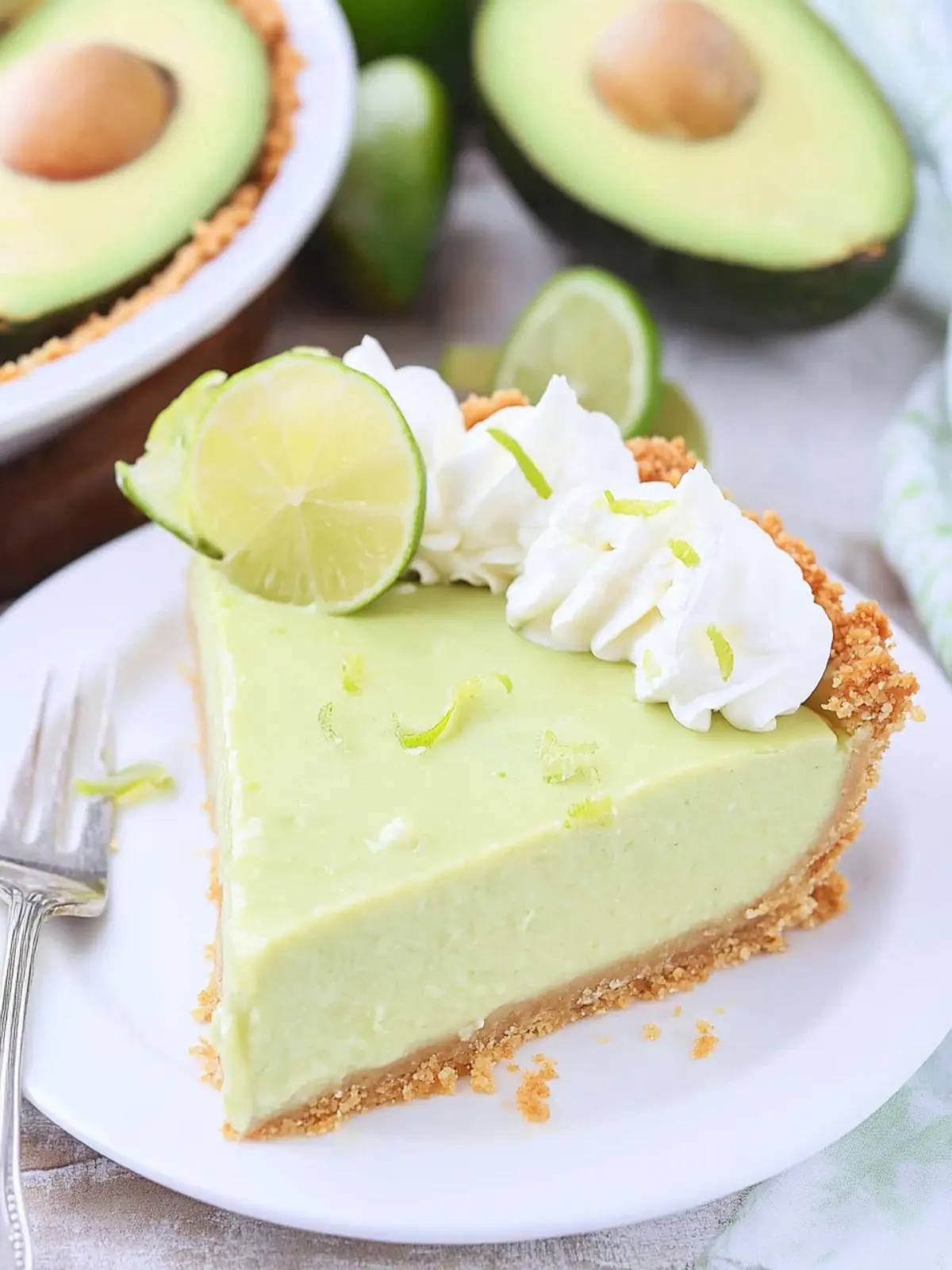 Avocado Key Lime Pie: A Creamy Twist on Classic Dessert 3 Avocado Key Lime Pie