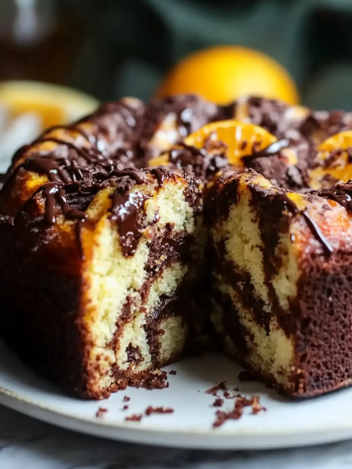 Mary Berry's Irresistible Chocolate Orange Marble Cake Recipe 3 Mary Berry Chocolate Orange Marble Cake