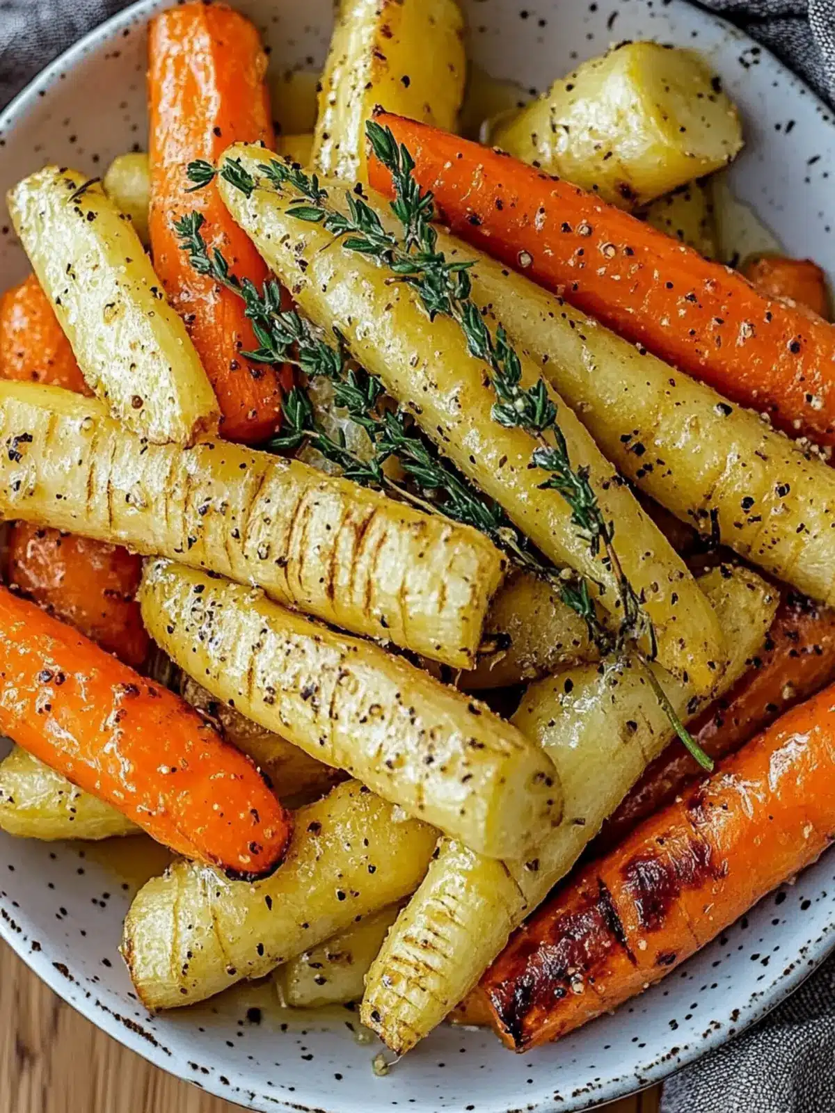 Amazing Parsnip Recipe with Carrots and Maple Glaze