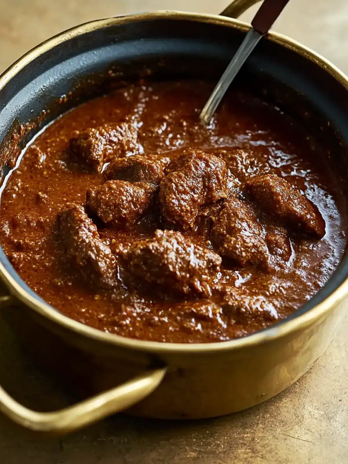 Moroccan Spiced Beef Sauce