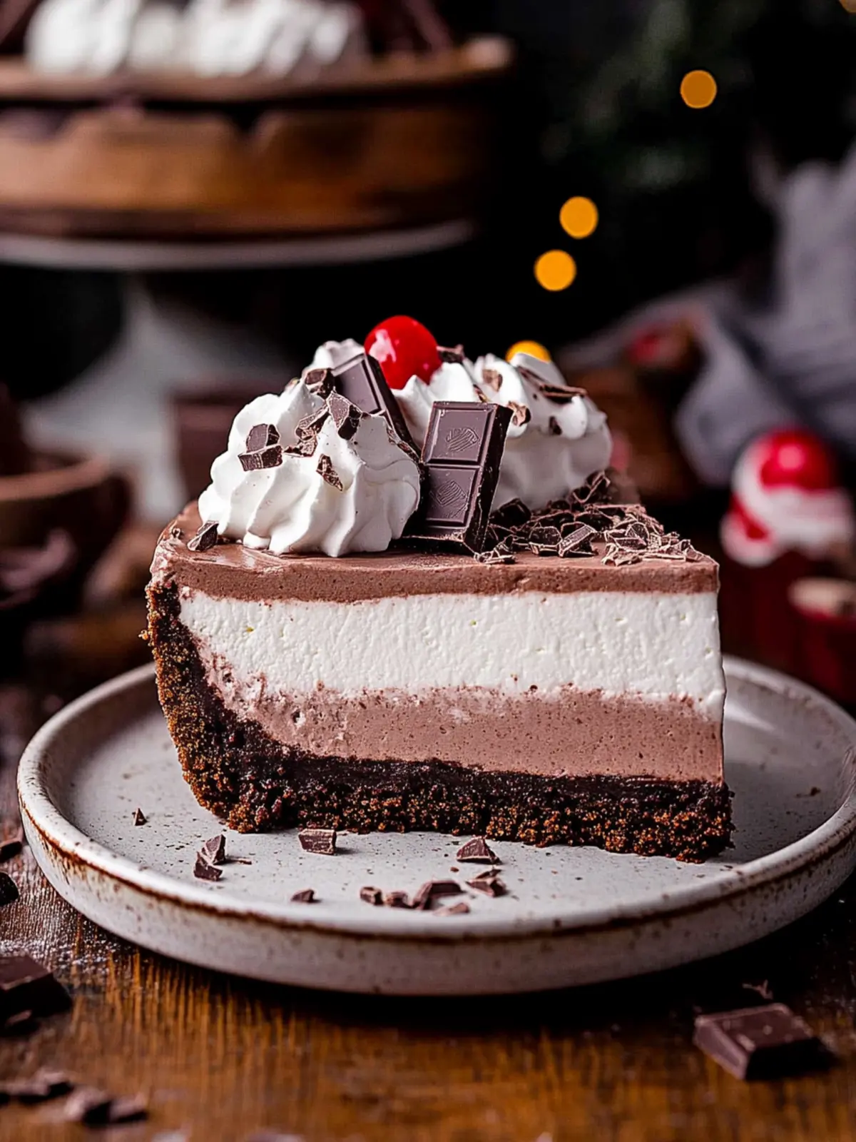 Hot Chocolate Cheesecake: A Cozy Holiday Dessert Delight 4 Hot Chocolate Cheesecake