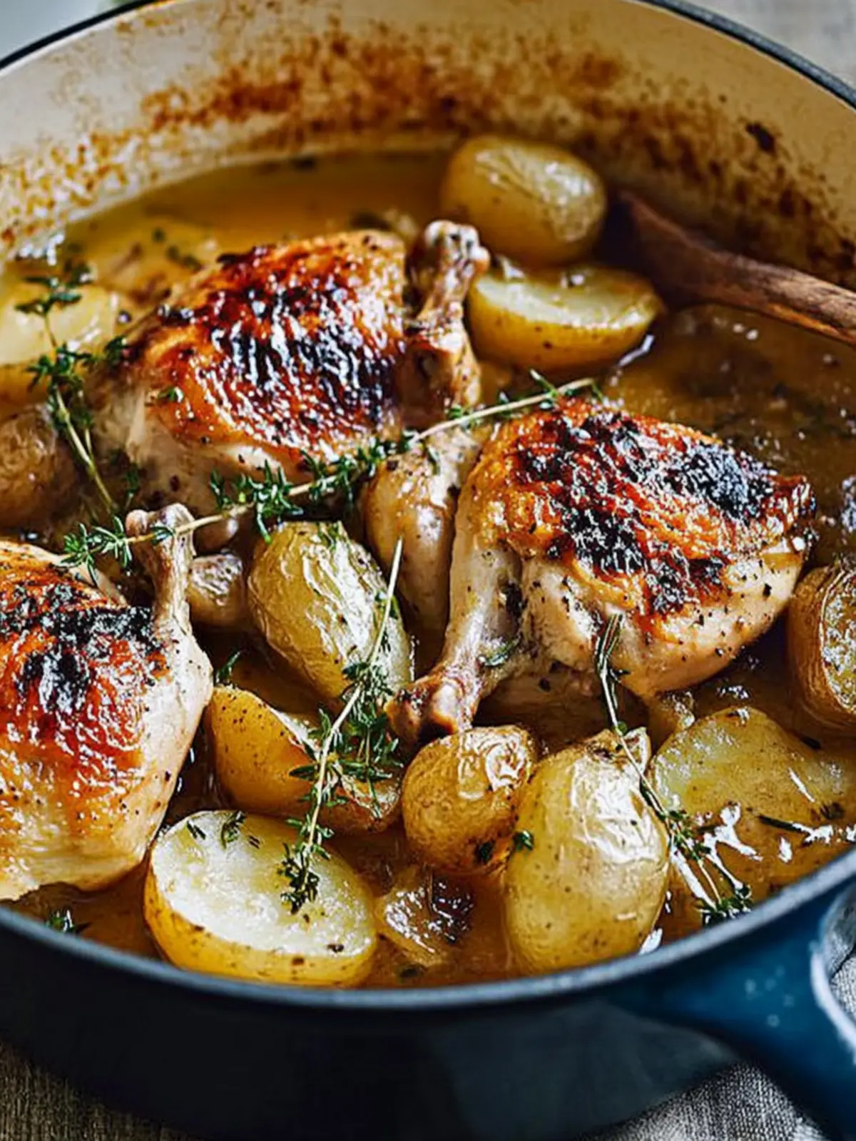Delicious French-Style Chicken and Potatoes for Cozy Nights 3 French-style chicken and potatoes