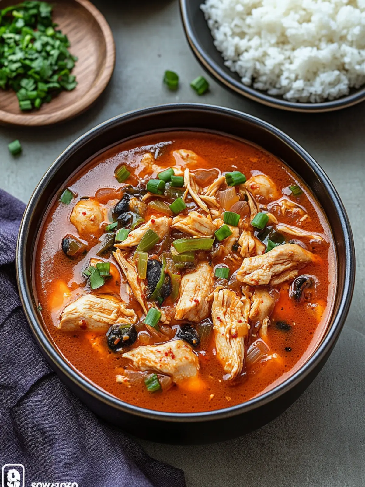 Savory Slow Cooker Korean Chicken Stew for Cozy Nights 2 Slow Cooker Korean Chicken Stew