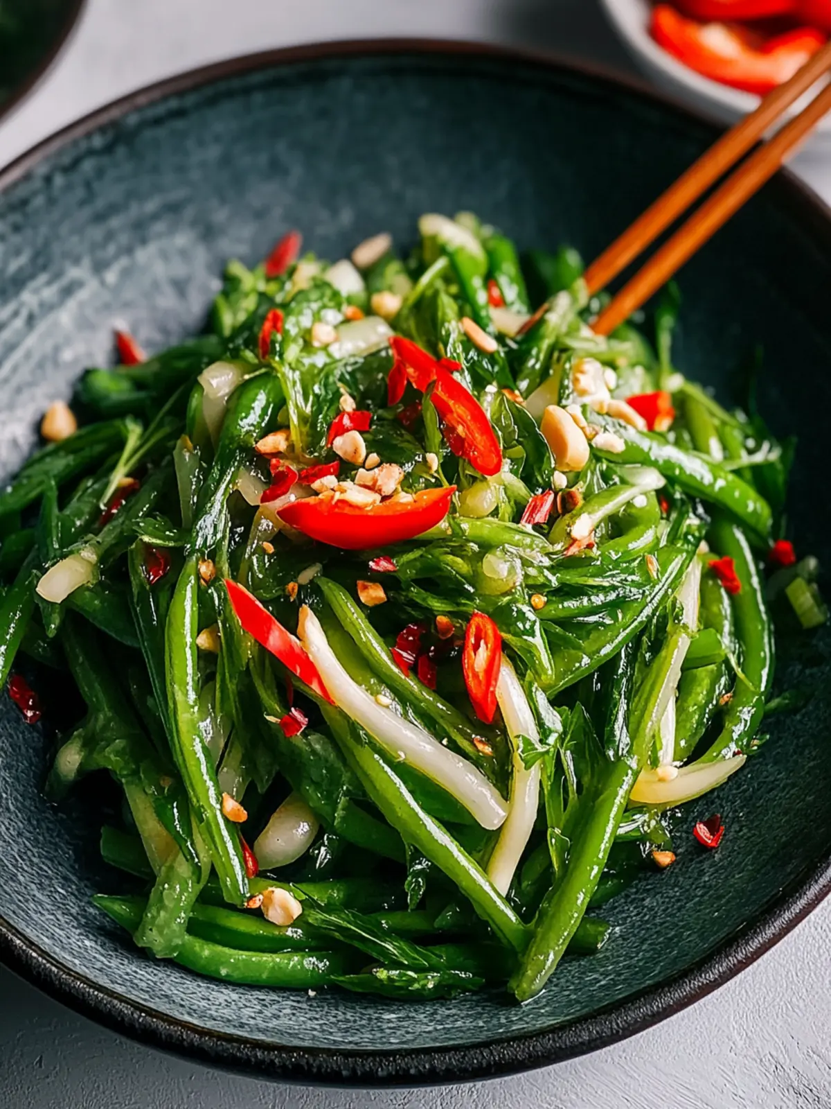 Refreshing Tiger Salad with Cilantro and Crunchy Cucumber 2 Tiger Salad