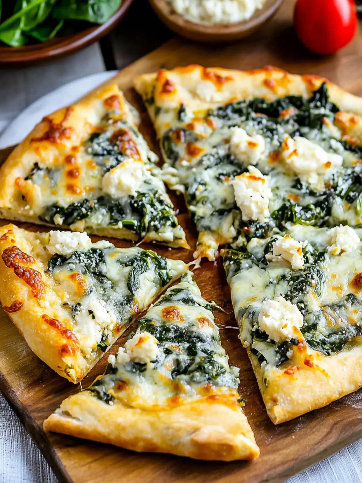 Savory Spinach Pizza That Will Make You Love Homemade Again 5 Spinach Pizza