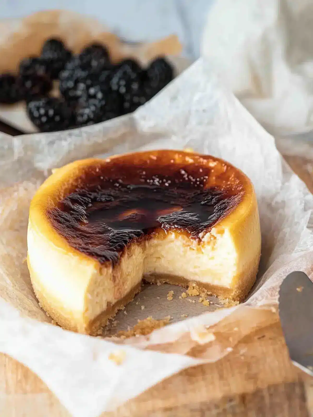 Mini Basque Cheesecake: Creamy Delight for Any Occasion 5 Mini Basque Cheesecake