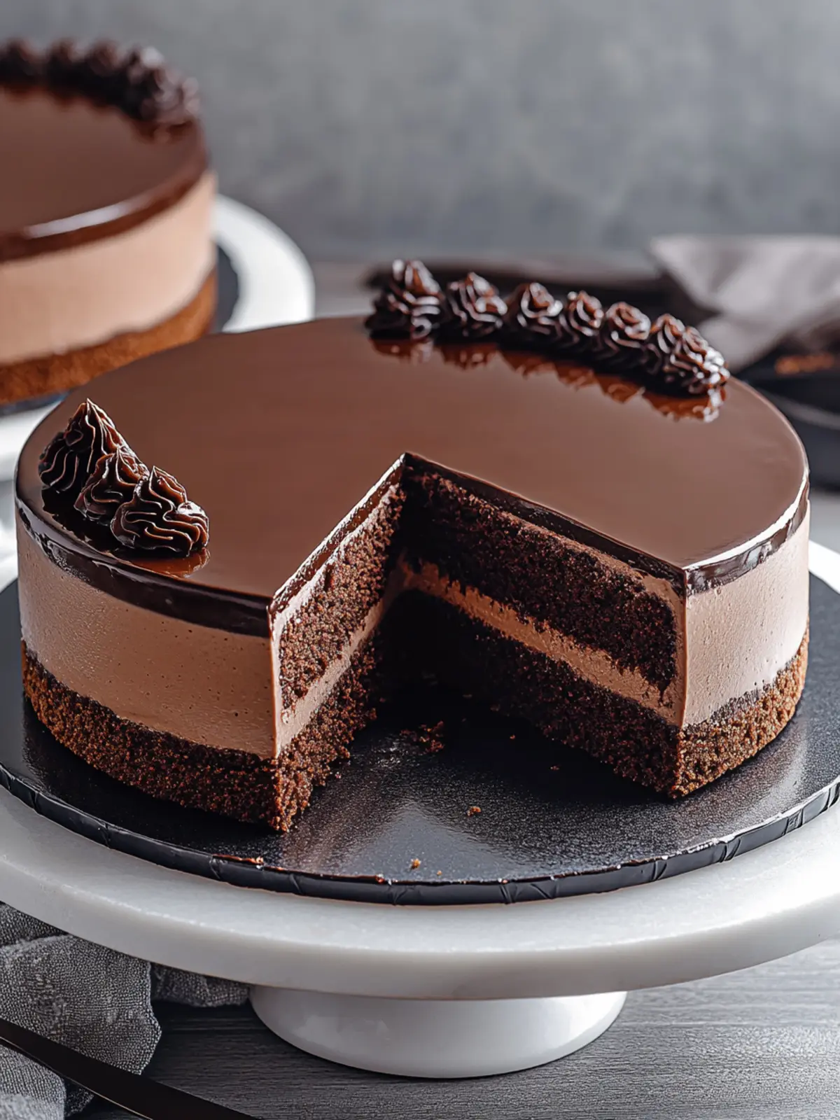 Decadent Chocolate Mousse Cake Everyone Will Rave About 4 Chocolate Mousse Cake
