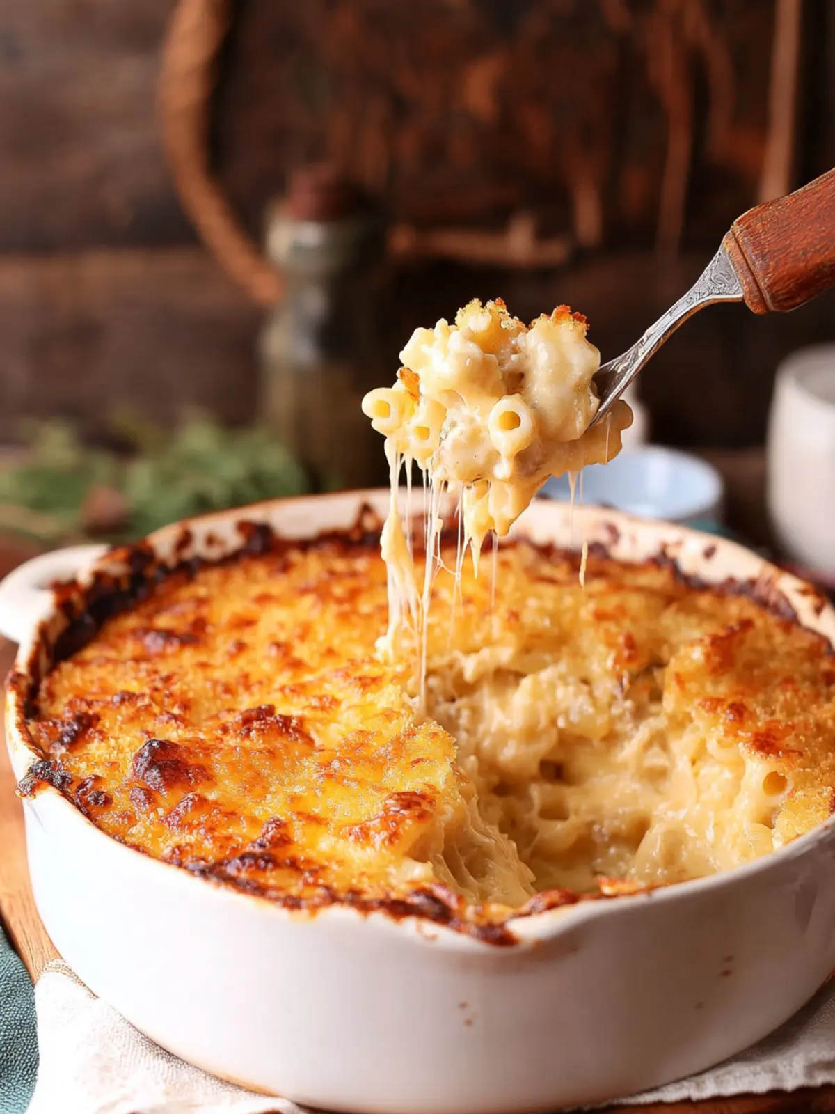 Creamy Southern Baked Mac and Cheese