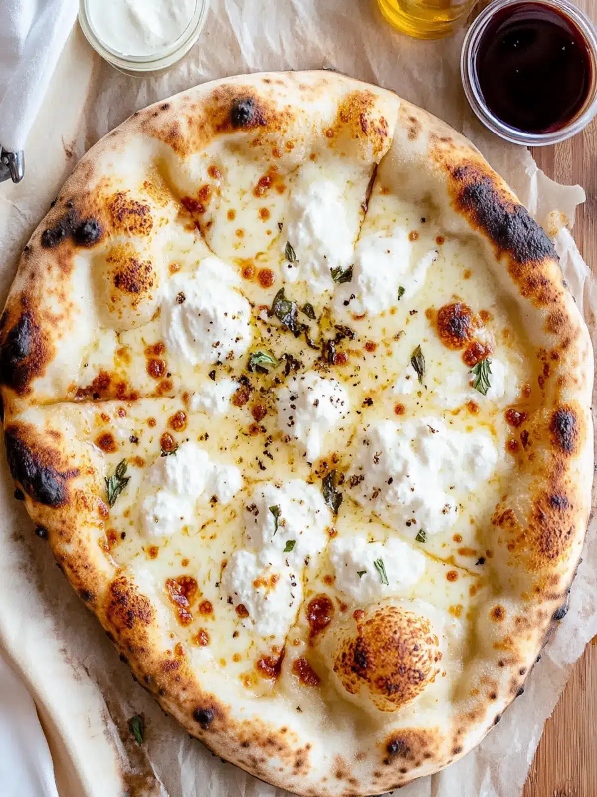 Irresistible White Sauce Pizza with Creamy Garlic Bliss 5 white sauce pizza