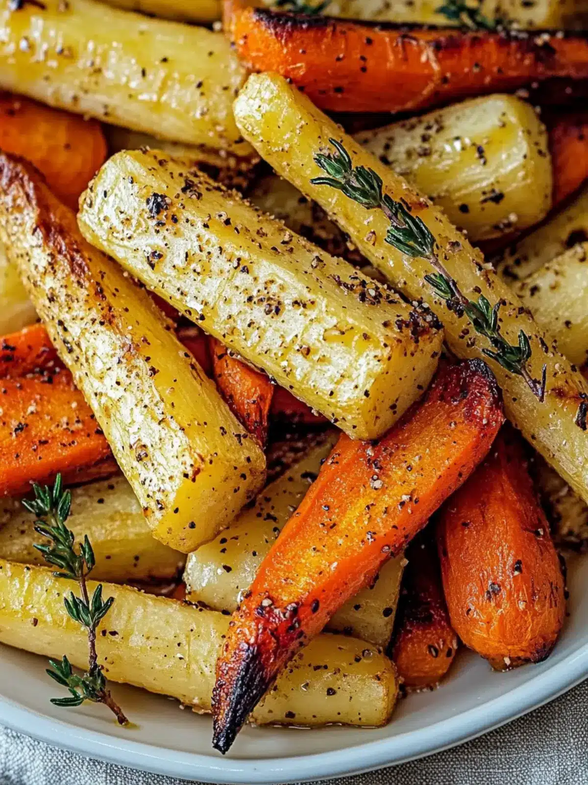 Amazing Parsnip Recipe with Carrots and Maple Glaze