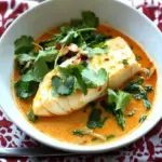 Poached Halibut in Thai Coconut Curry Broth for Dinner Bliss 10 Poached Halibut in Thai Coconut Curry Broth