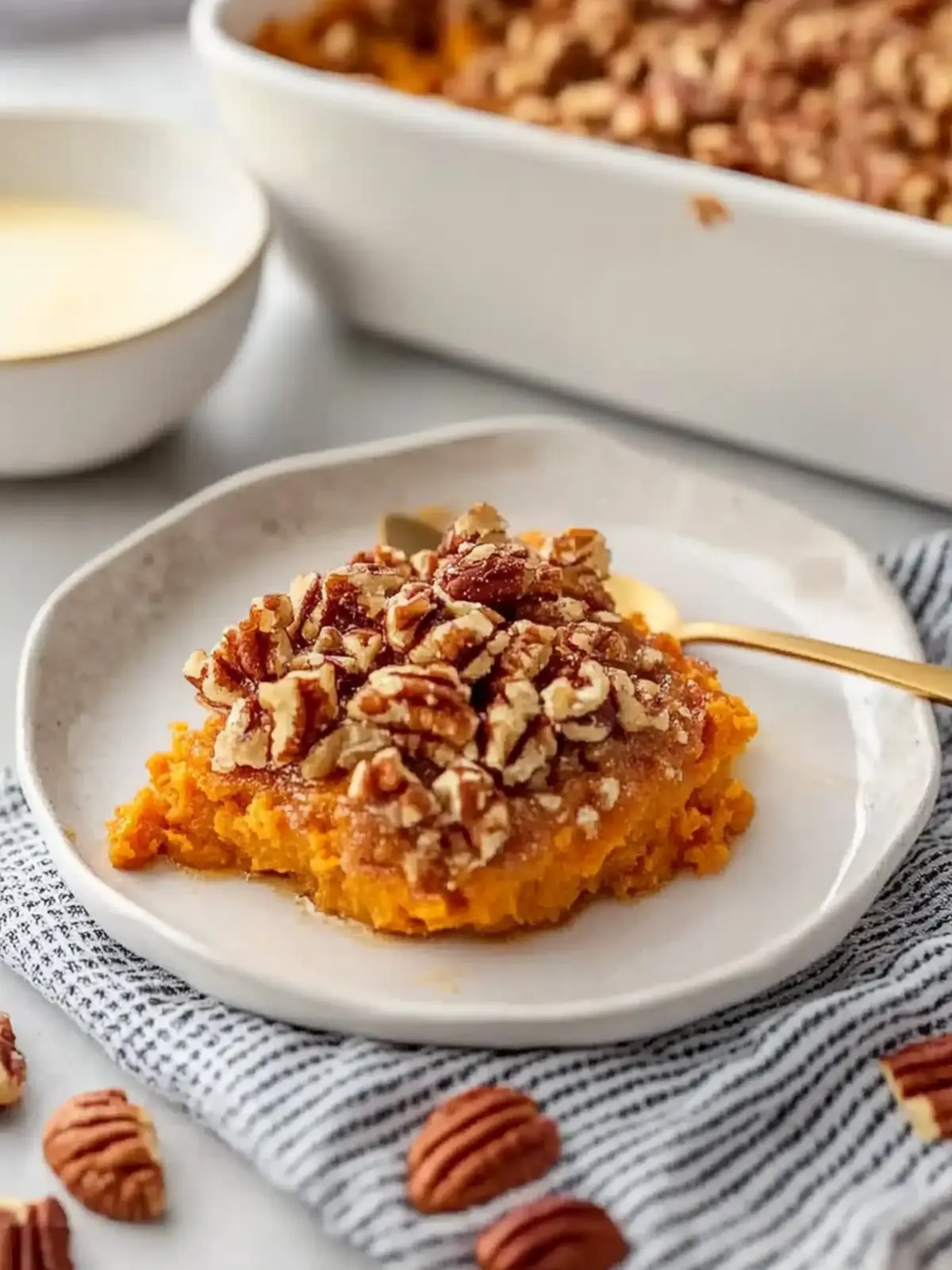 Pecan Texas Roadhouse Copycat Sweet Potato Casserole