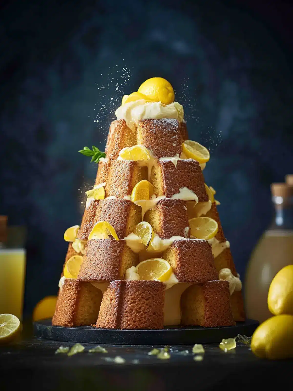 Limoncello Filled Pandoro Tree Recipe You’ll Love to Make 4 Limoncello filled pandoro tree recipe