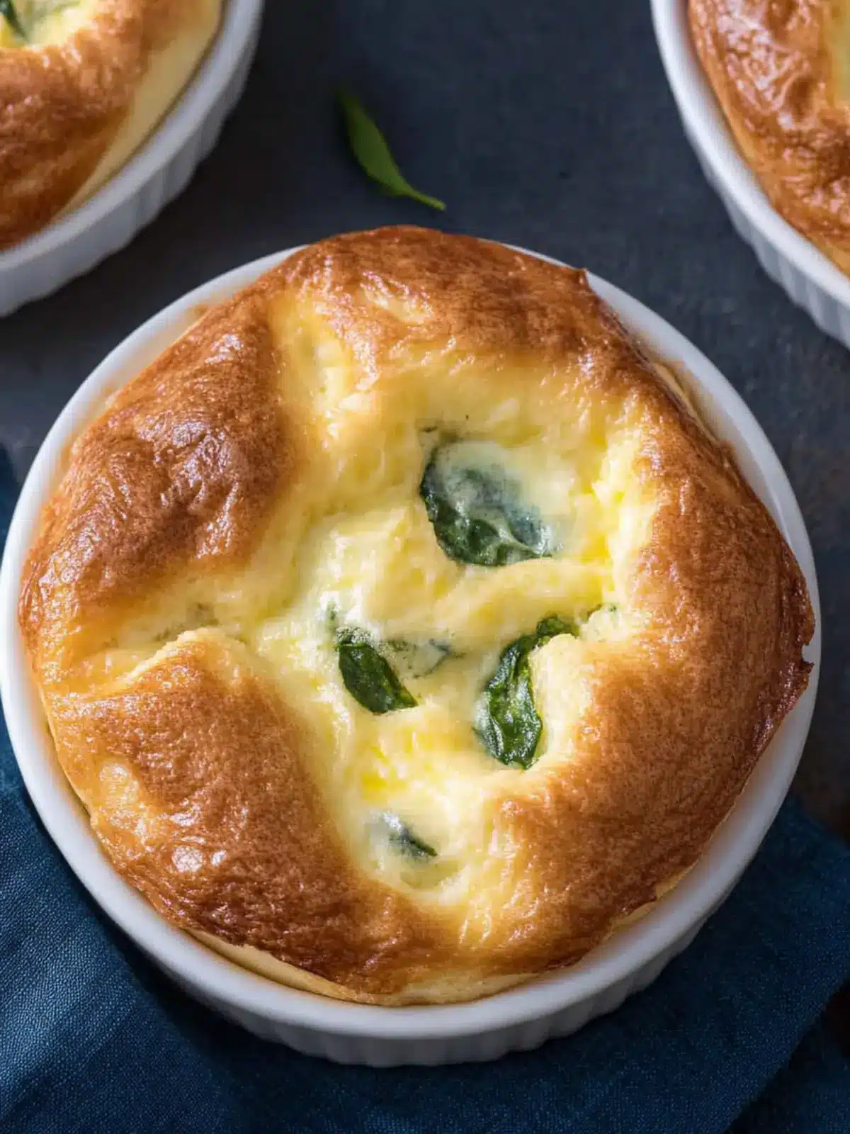 Spinach and Cheese Egg Soufflé for a Delicious Weekend Brunch 4 Spinach and Cheese Egg Soufflé