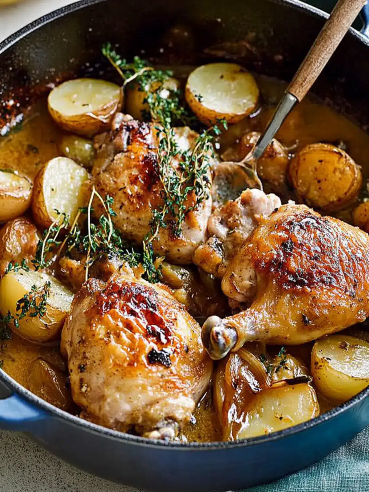 Savory French-style Chicken and Potatoes That Wow Every Time 4 French-style chicken and potatoes