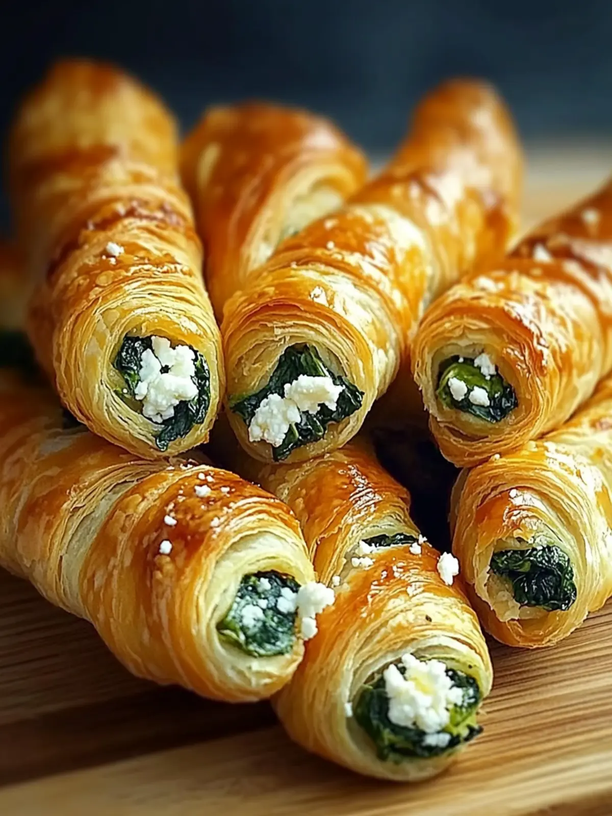 Delicious Spinach Feta Puff Pastry Twists for Easy Entertaining 5 Delicious Spinach Feta Puff Pastry Twists