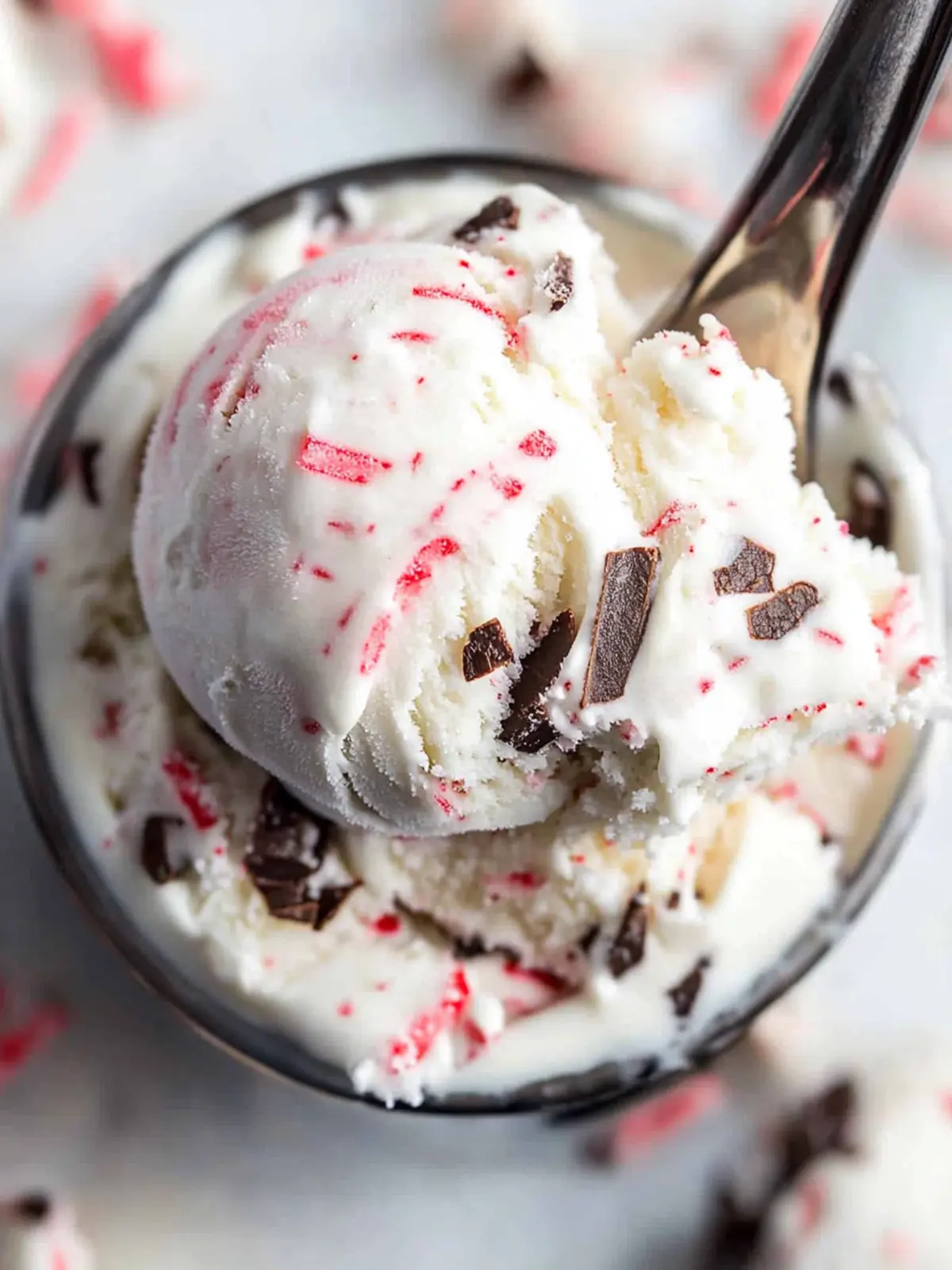 Creamy Peppermint Ice Cream to Brighten Your Day 4 Peppermint Ice Cream