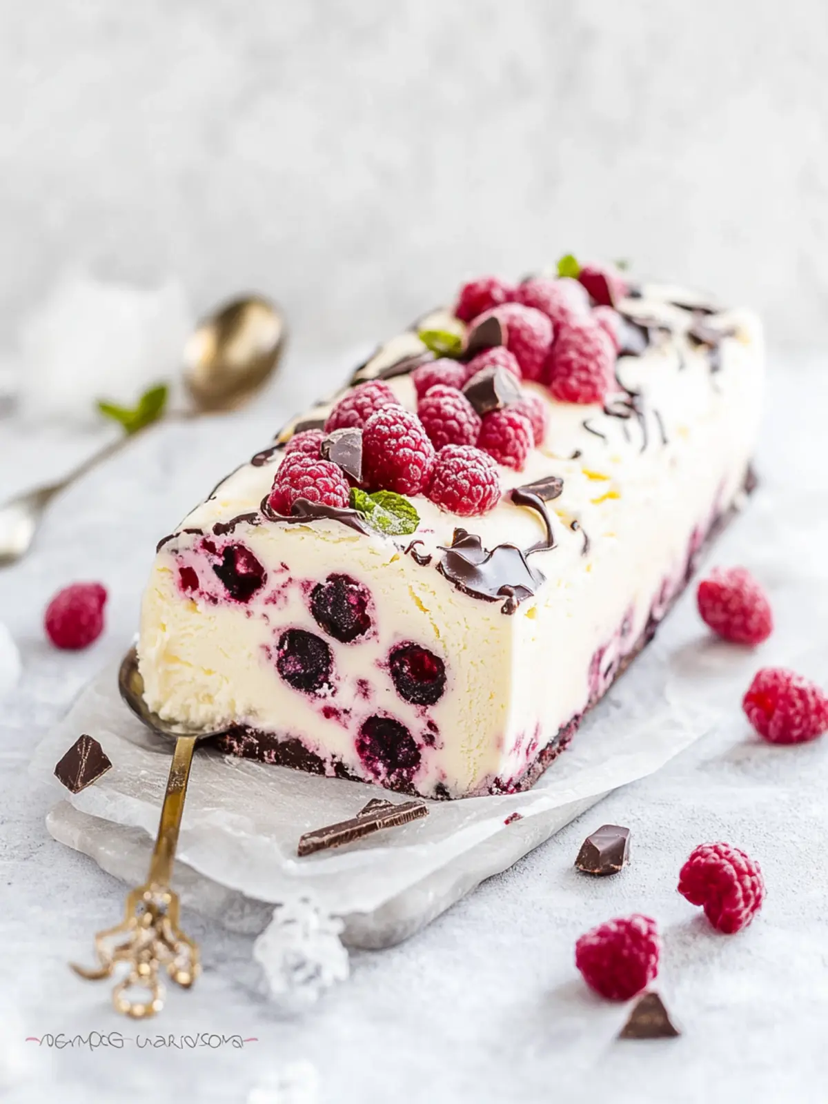 Raspberry Chocolate Semifreddo: Freeze Your Way to Indulgence 4 Raspberry Chocolate Semifreddo