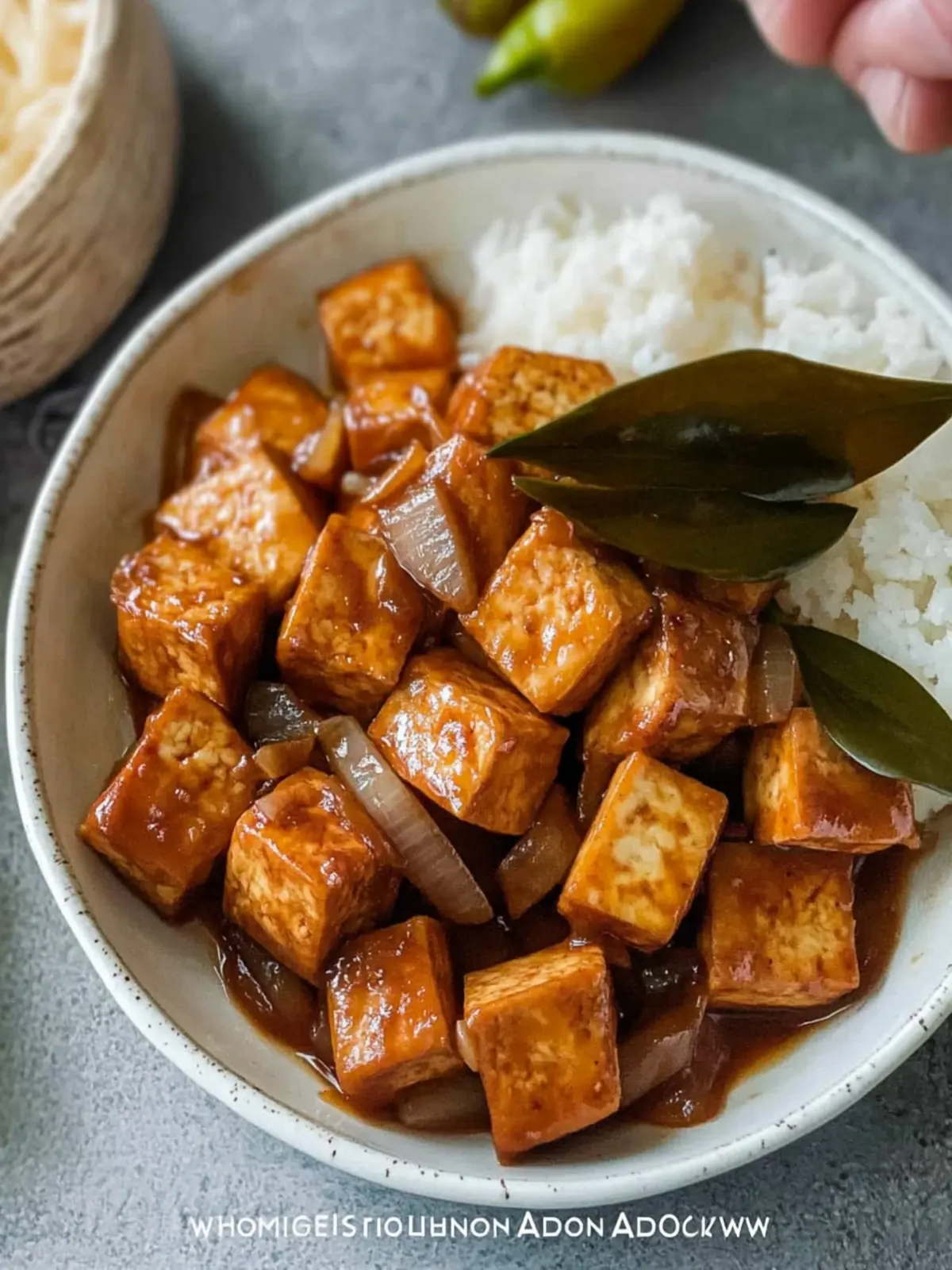 Mouthwatering Tofu Adobo - A Vegan Filipino Delight 2 Tofu Adobo (Filipino Adobong Tokwa)