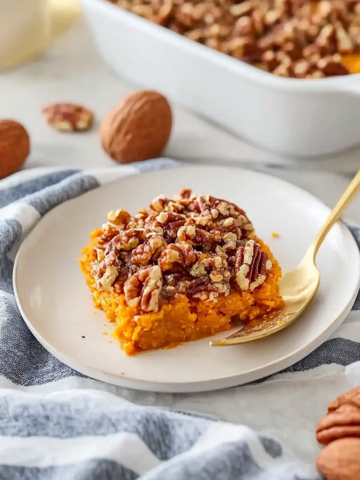 Pecan Texas Roadhouse Copycat Sweet Potato Casserole