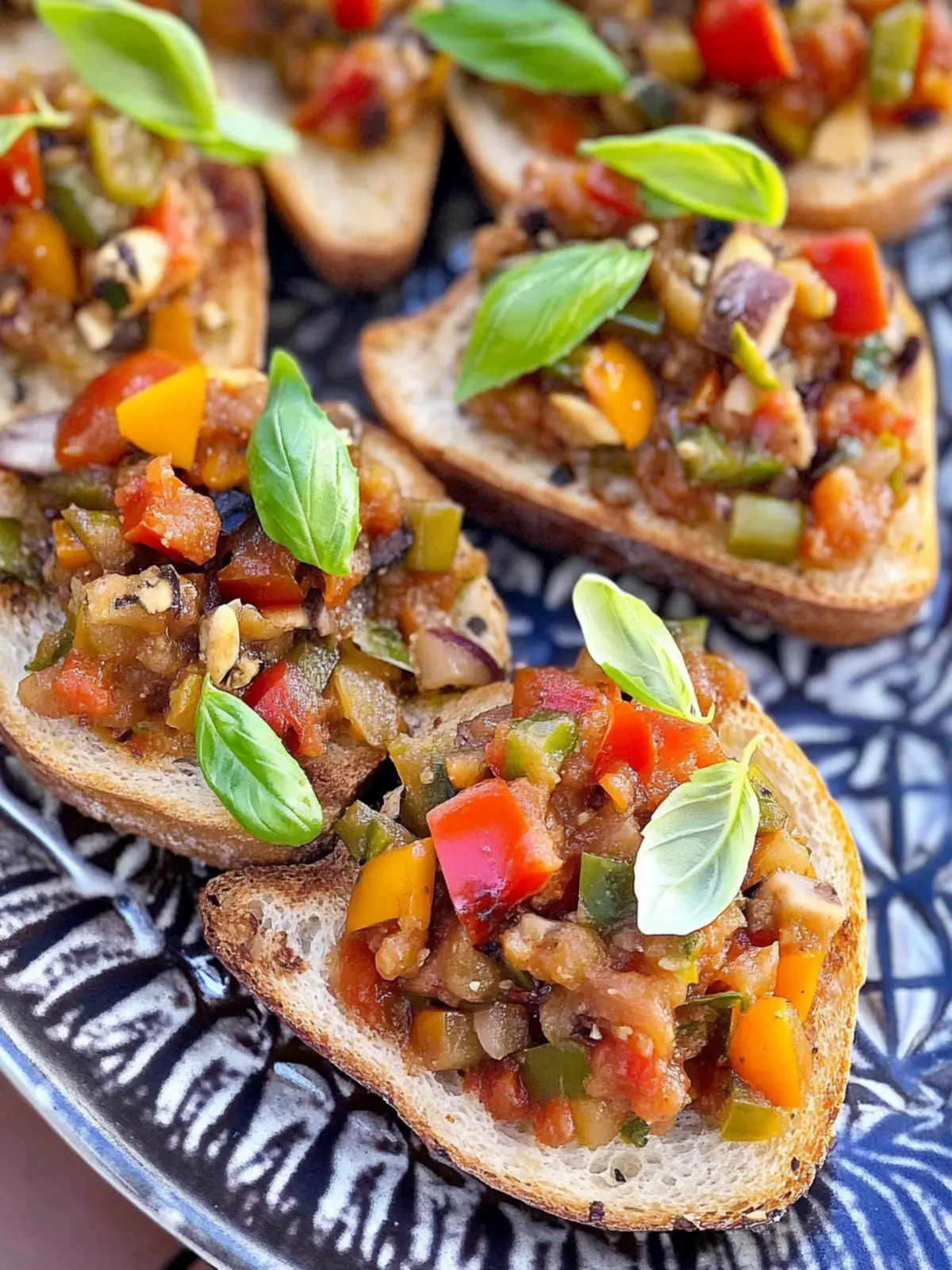 Caponata on Crostini: A Tasty Twist on a Sicilian Classic 2 Caponata on Crostini