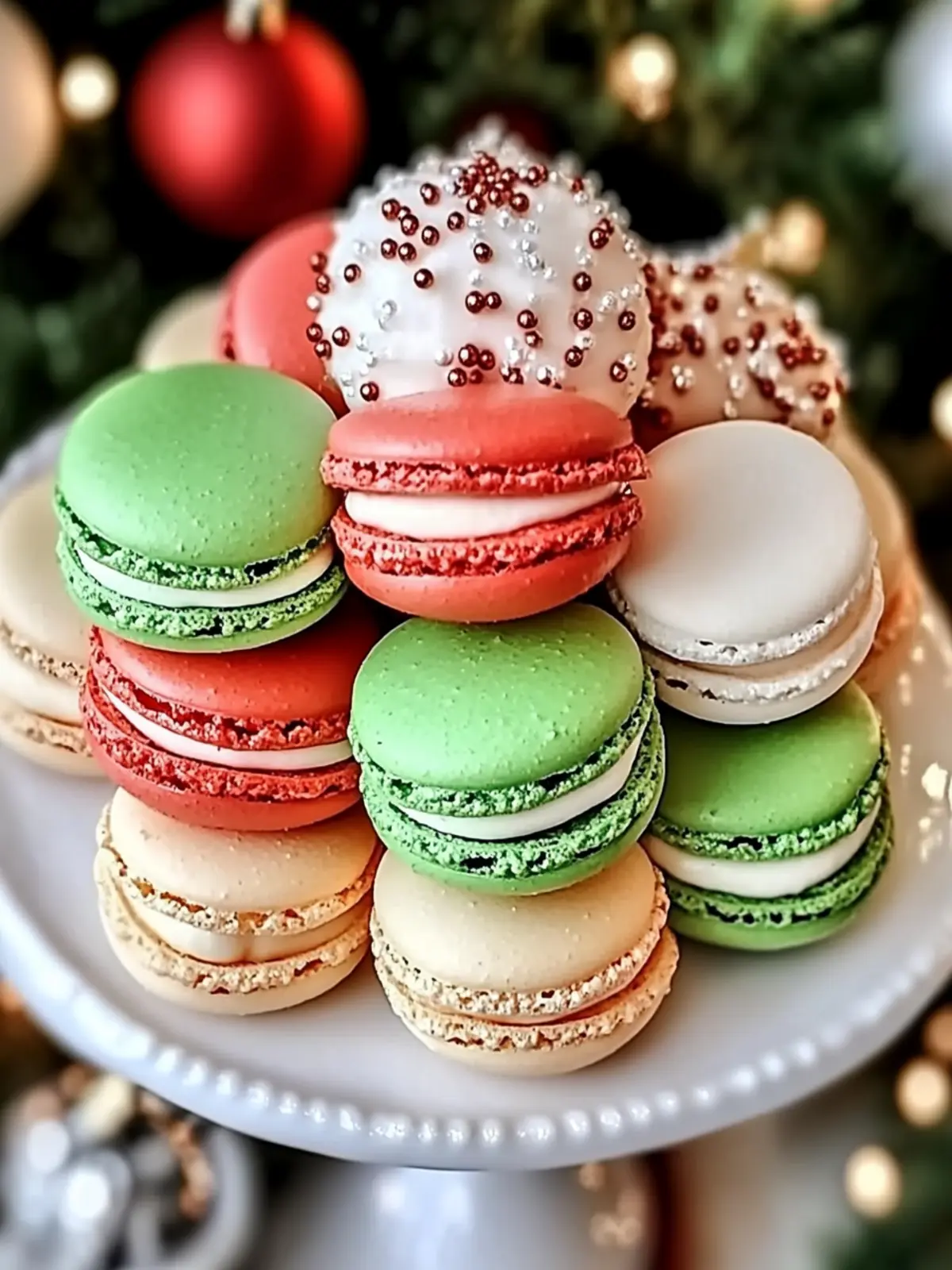 Festive Christmas Macarons: Elevate Your Holiday Dessert Game 4 Christmas Macarons