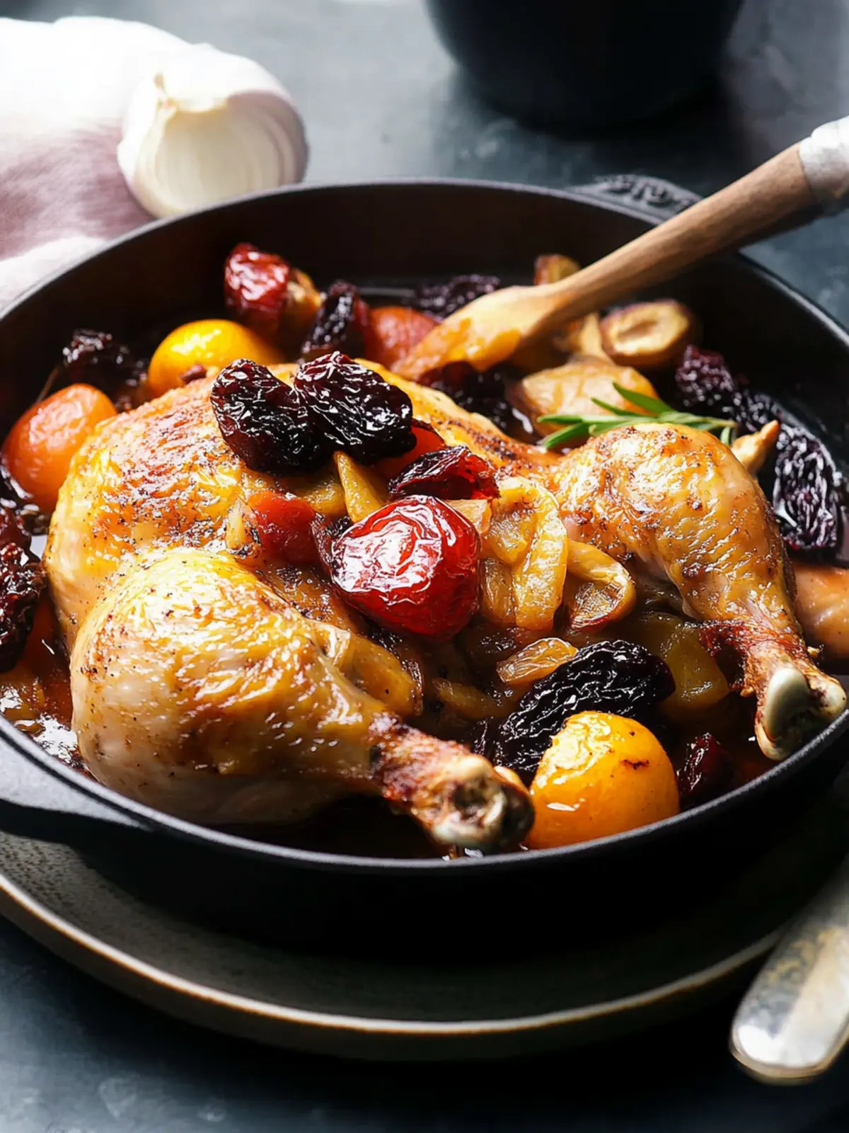Easy Roast Chicken with Dried Fruit for Flavorful Home Cooking 4 Easy Roast Chicken with Dried Fruit