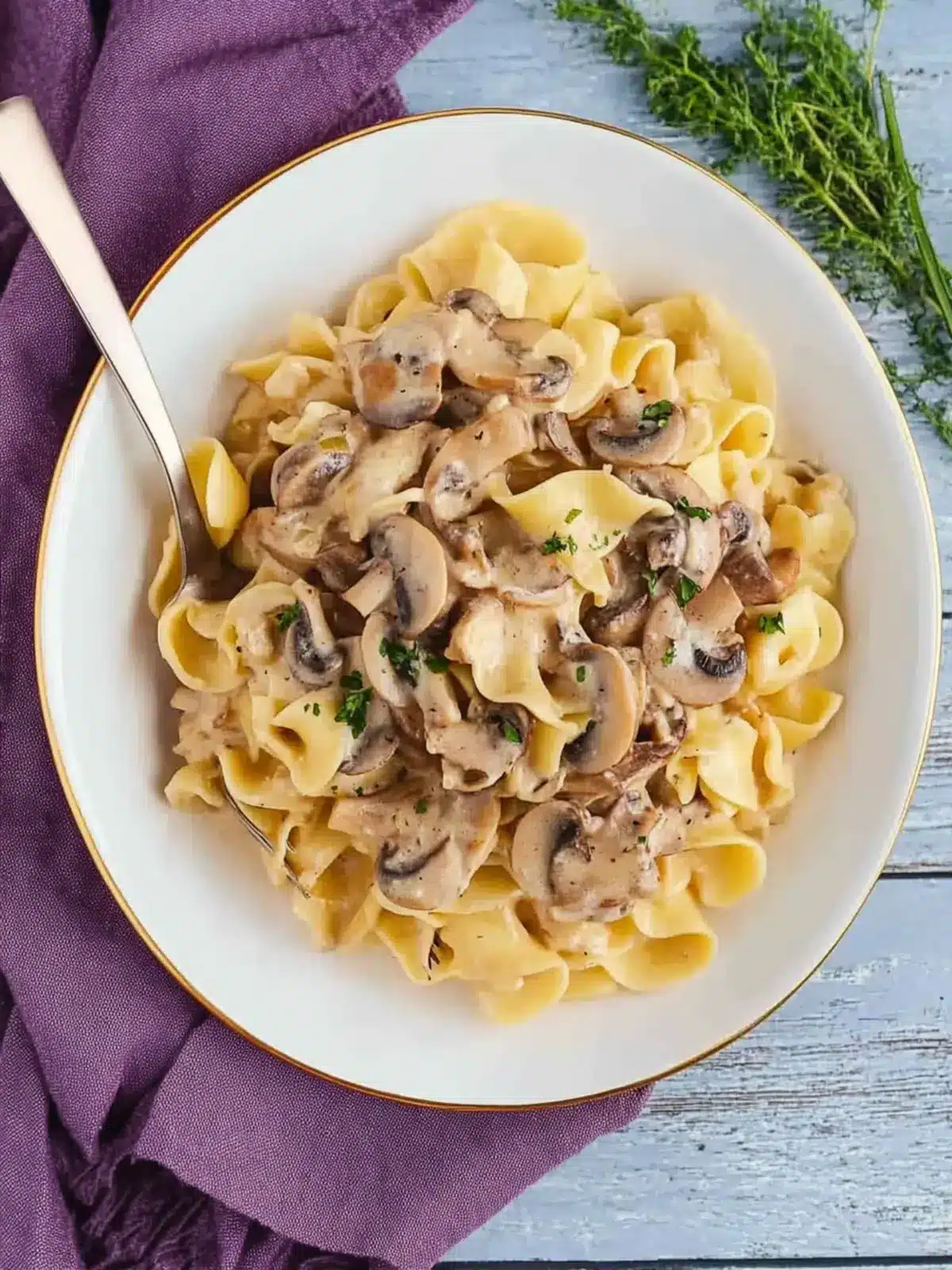 Savory Vegetarian Mushroom Stroganoff You'll Crave Again 2 Vegetarian Mushroom Stroganoff