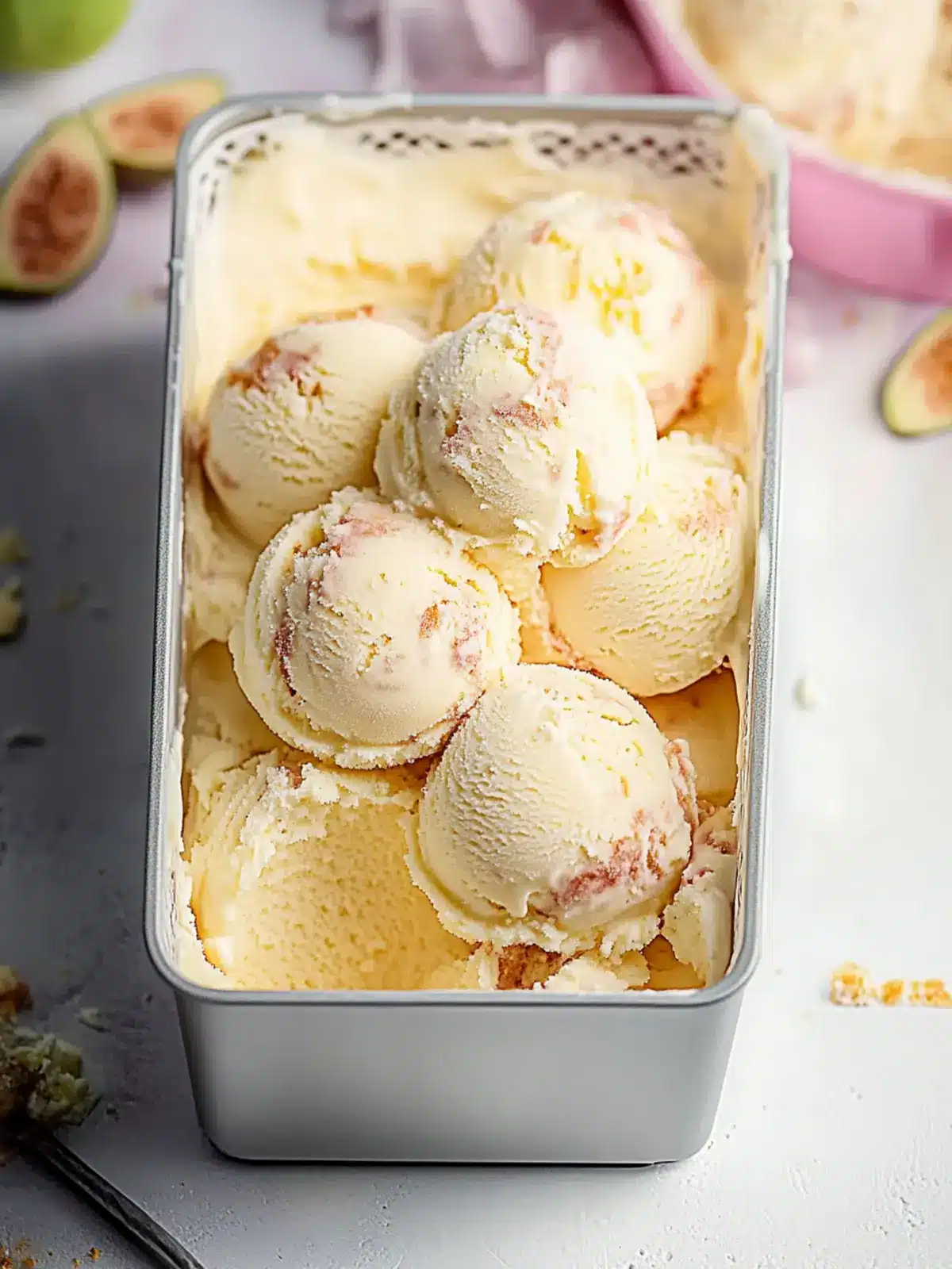 Guava Cream Cheese Swirl Ice Cream That's Irresistibly Creamy 2 Guava Cream Cheese Swirl Ice Cream