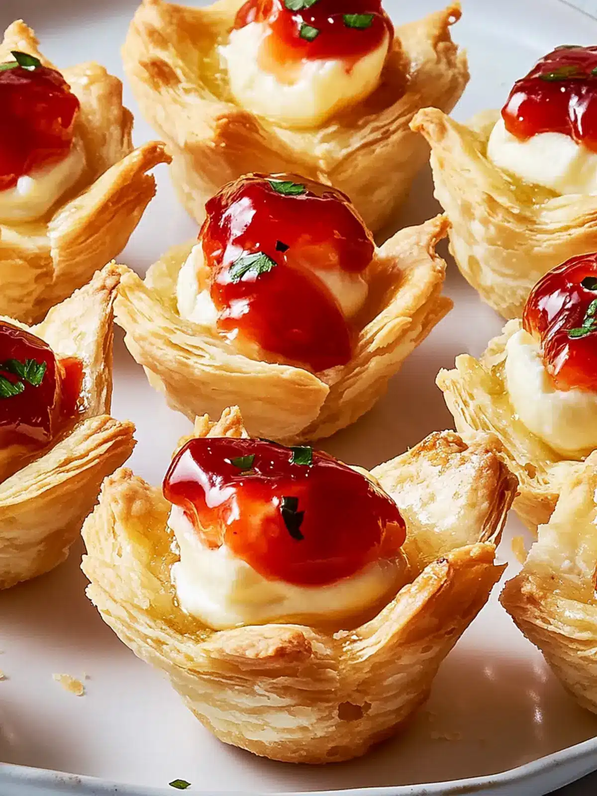 Savory Pepper Jelly & Cream Cheese Bites for Effortless Entertaining 3 Pepper Jelly & Cream Cheese Bites