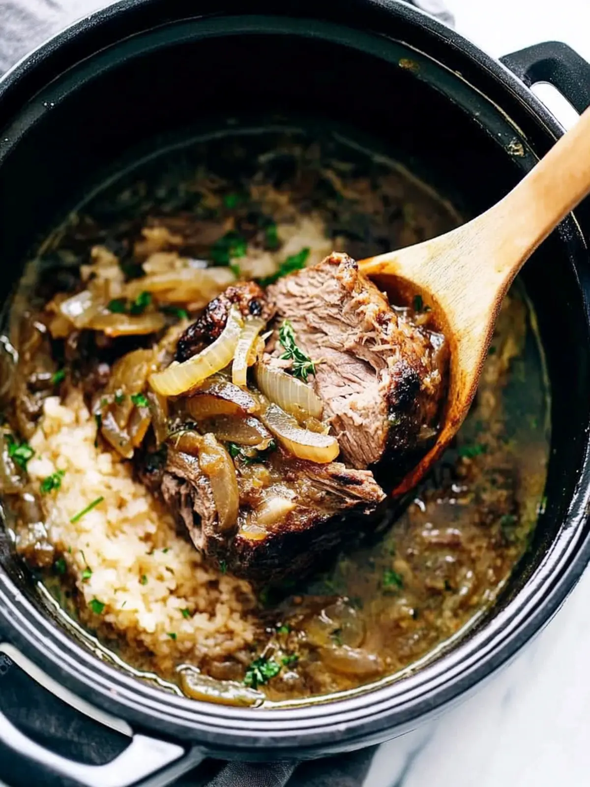 Soul Warming French Onion Pot Roast That Melts in Your Mouth 2 Soul Warming French Onion Pot Roast