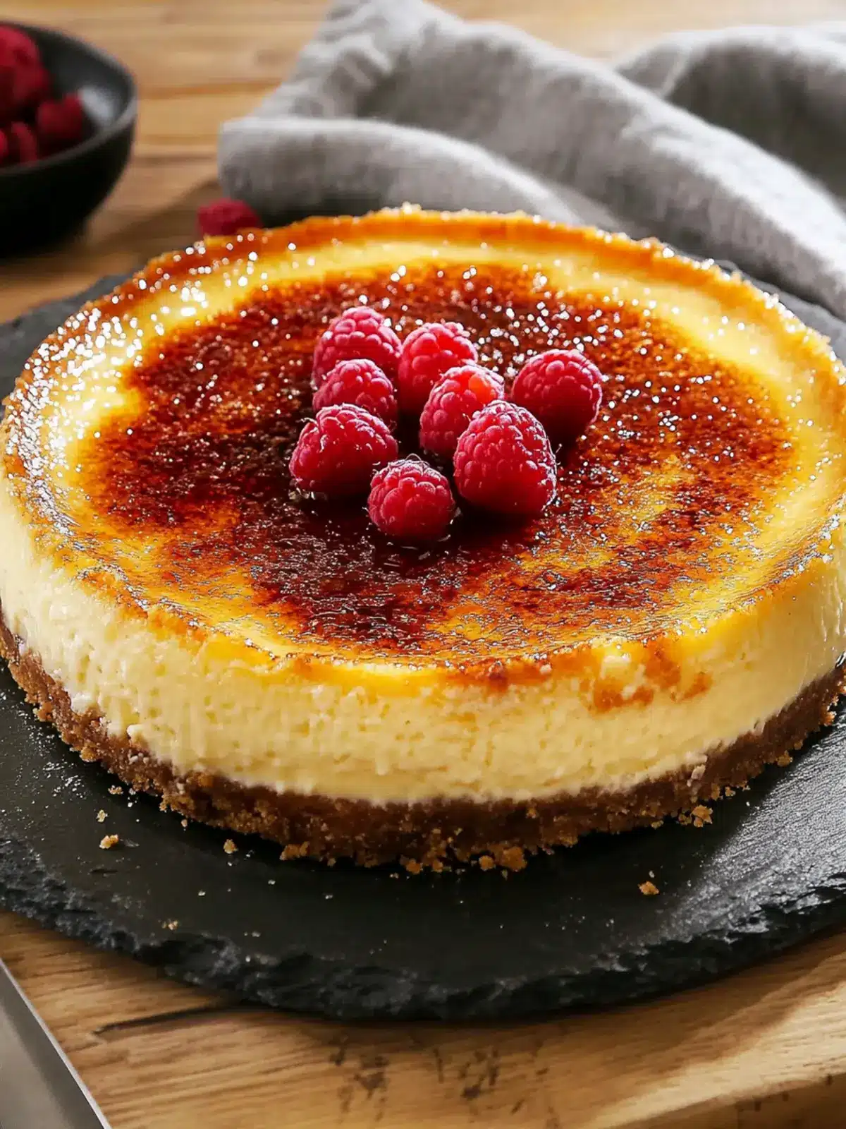 Indulge in Crème Brûlée Cheesecake Bliss at Home 2 Crème Brûlée Cheesecake
