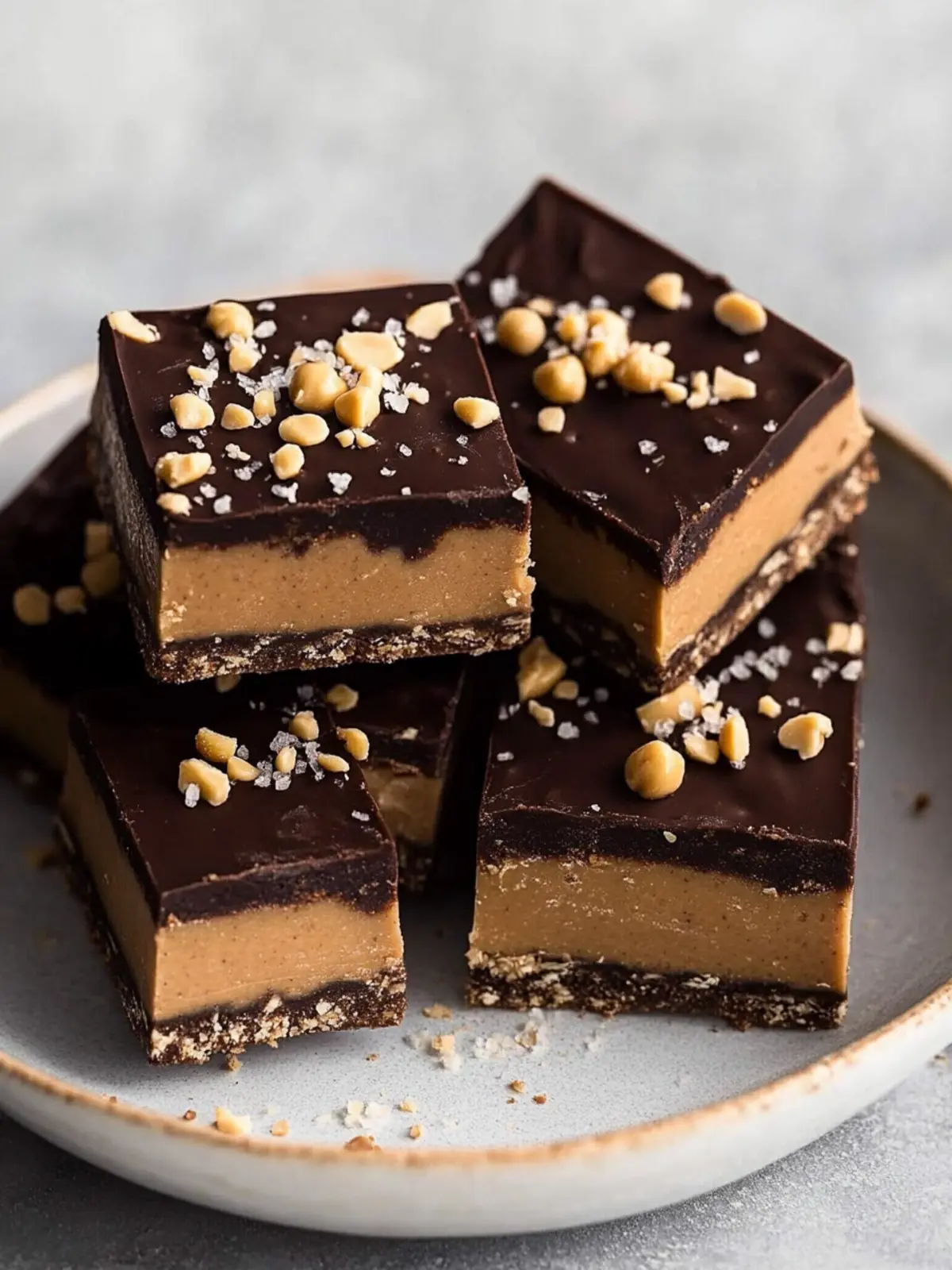 Decadent Vegan Peanut Butter Bars You Can’t Resist 3 Vegan Peanut Butter Bars