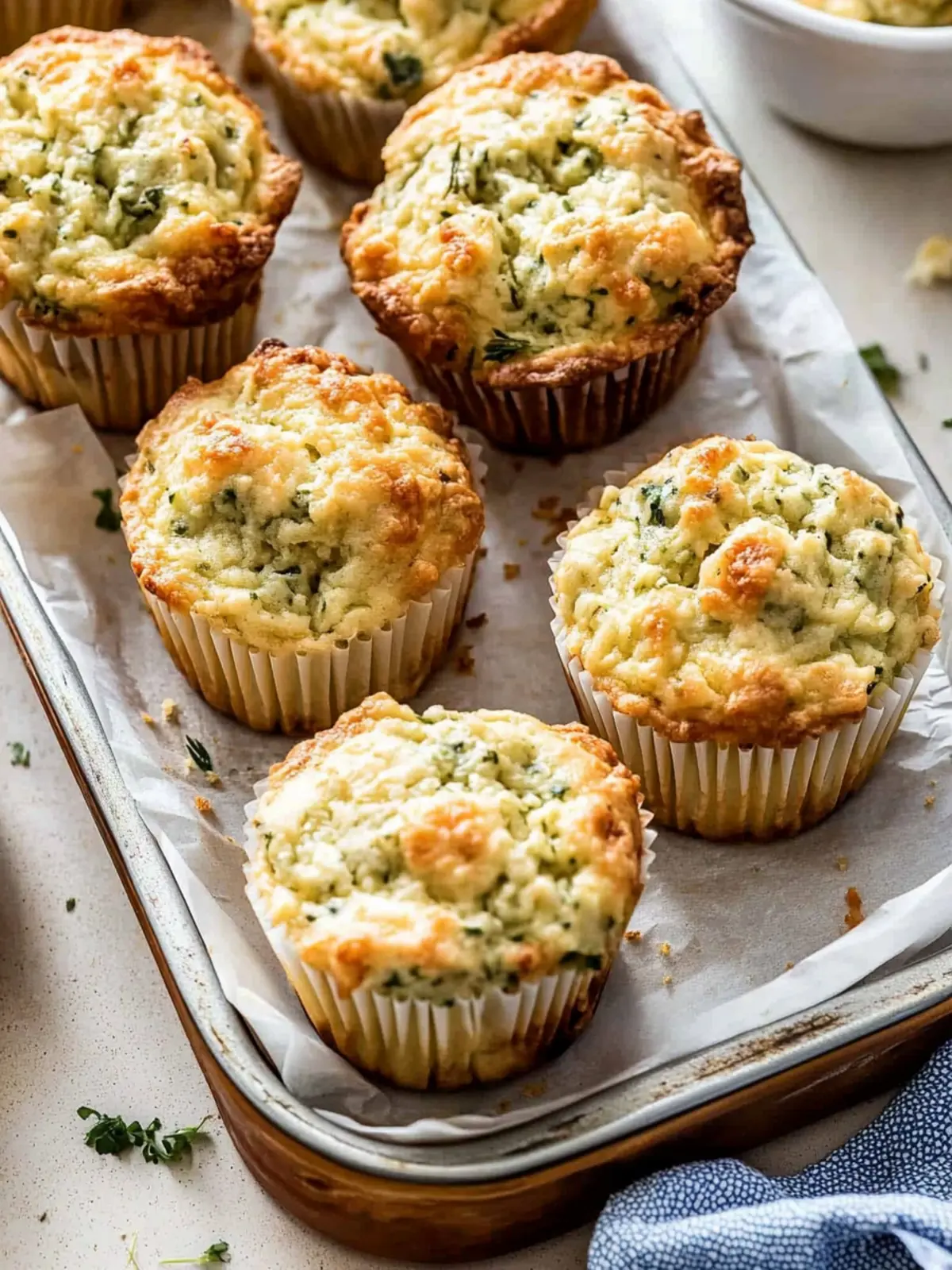 Savory Cheese Breakfast Muffins That You'll Crave Every Morning 3 Savory Cheese Breakfast Muffins