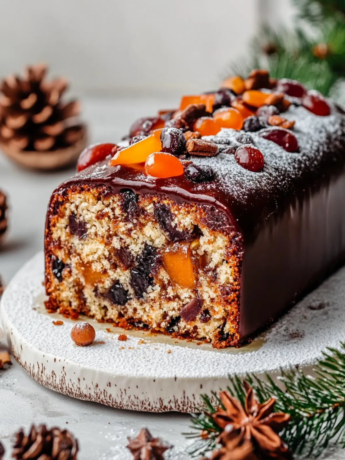 Delicious Vegan Christmas Fruit Cake for Festive Cheer 2 VEGAN CHRISTMAS FRUIT CAKE