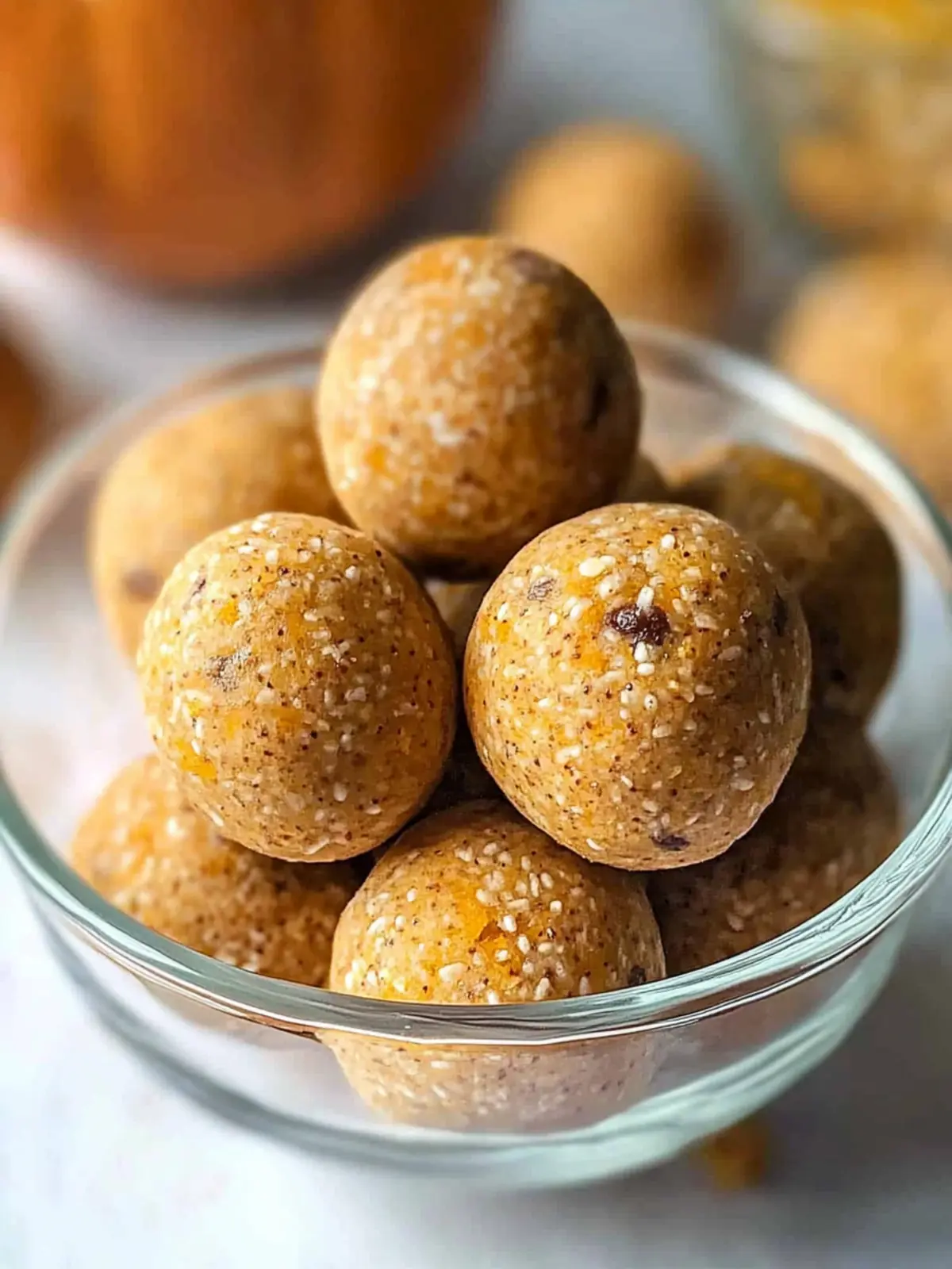 No Bake Pumpkin Protein Balls for Guilt-Free Snacking Delight 5 No Bake Pumpkin Protein Balls