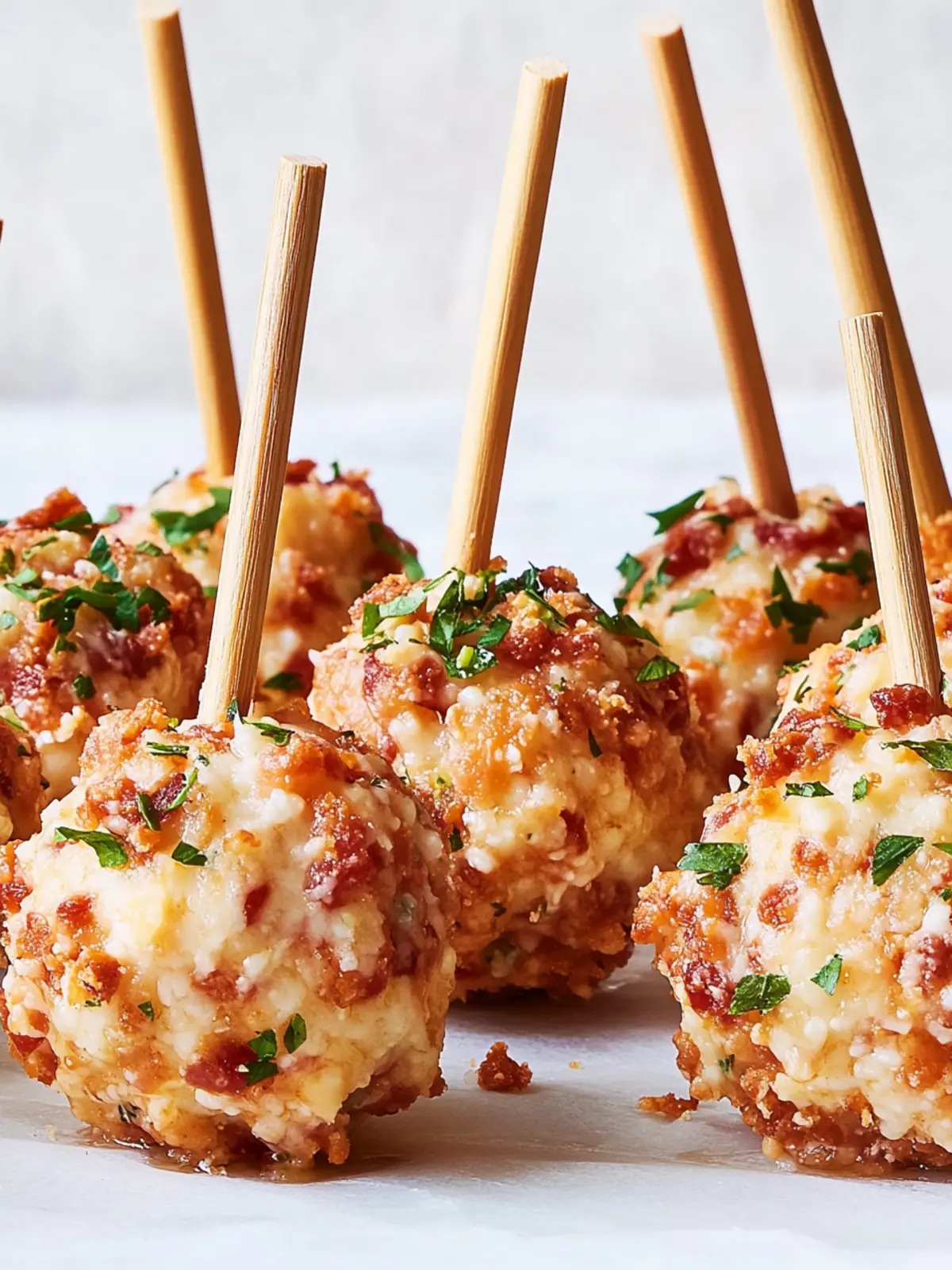 Cheese Ball Bites: Irresistible Creamy Bacon Delights 3 Cheese Ball Bites