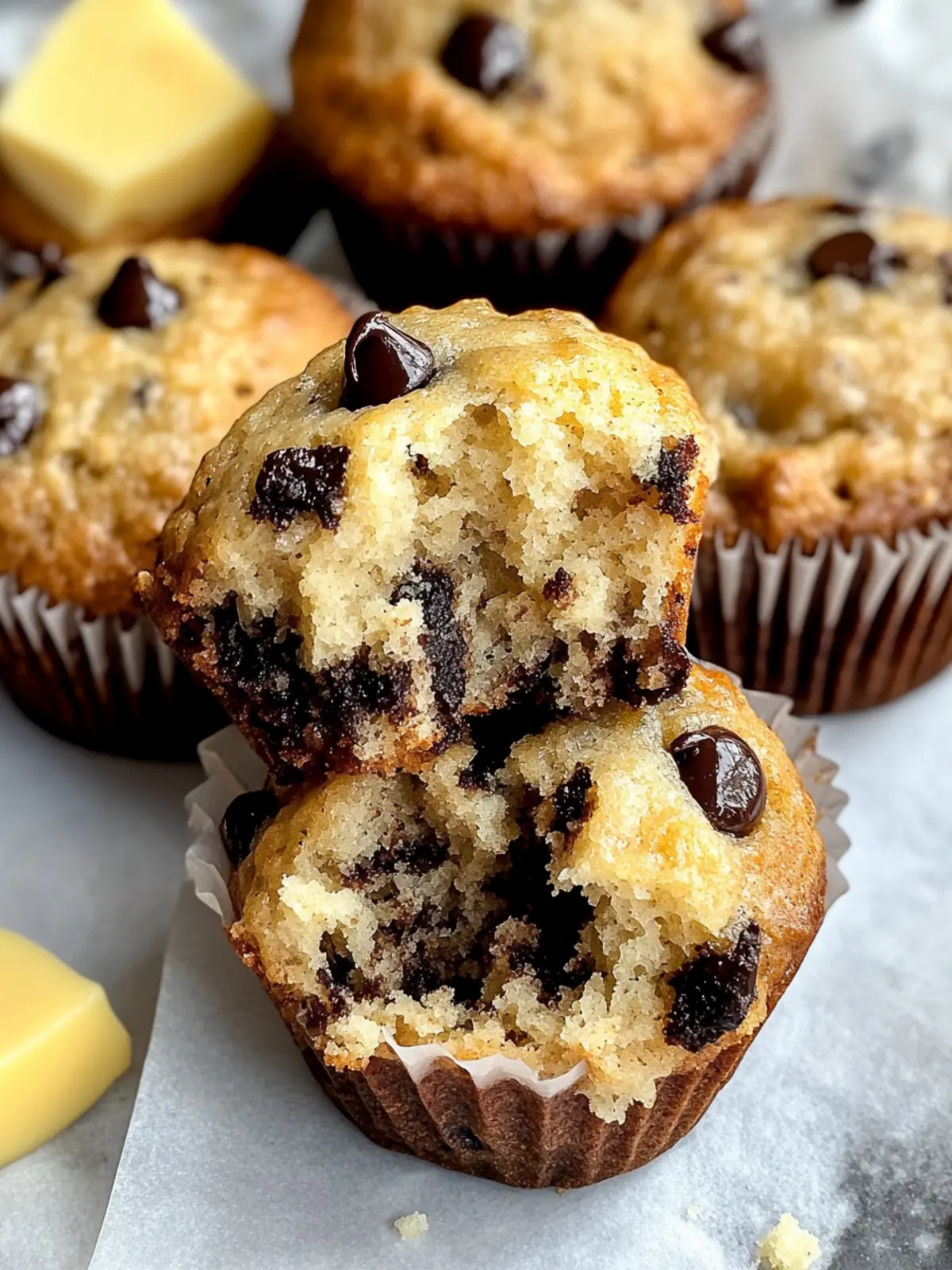 Bakery-Style Brown Butter Chocolate Chip Muffins for Warm Mornings 4 Bakery-Style Brown Butter Chocolate Chip Muffins