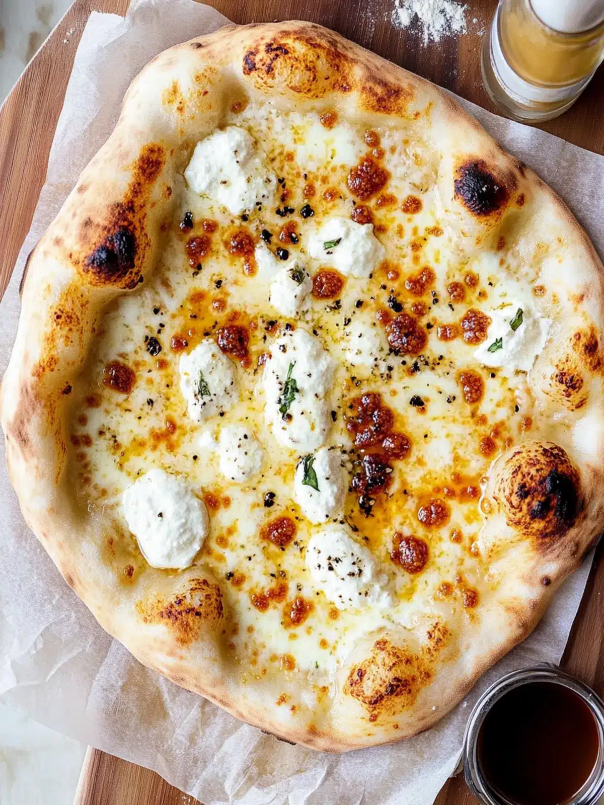 Irresistible White Sauce Pizza with Creamy Garlic Bliss 4 white sauce pizza