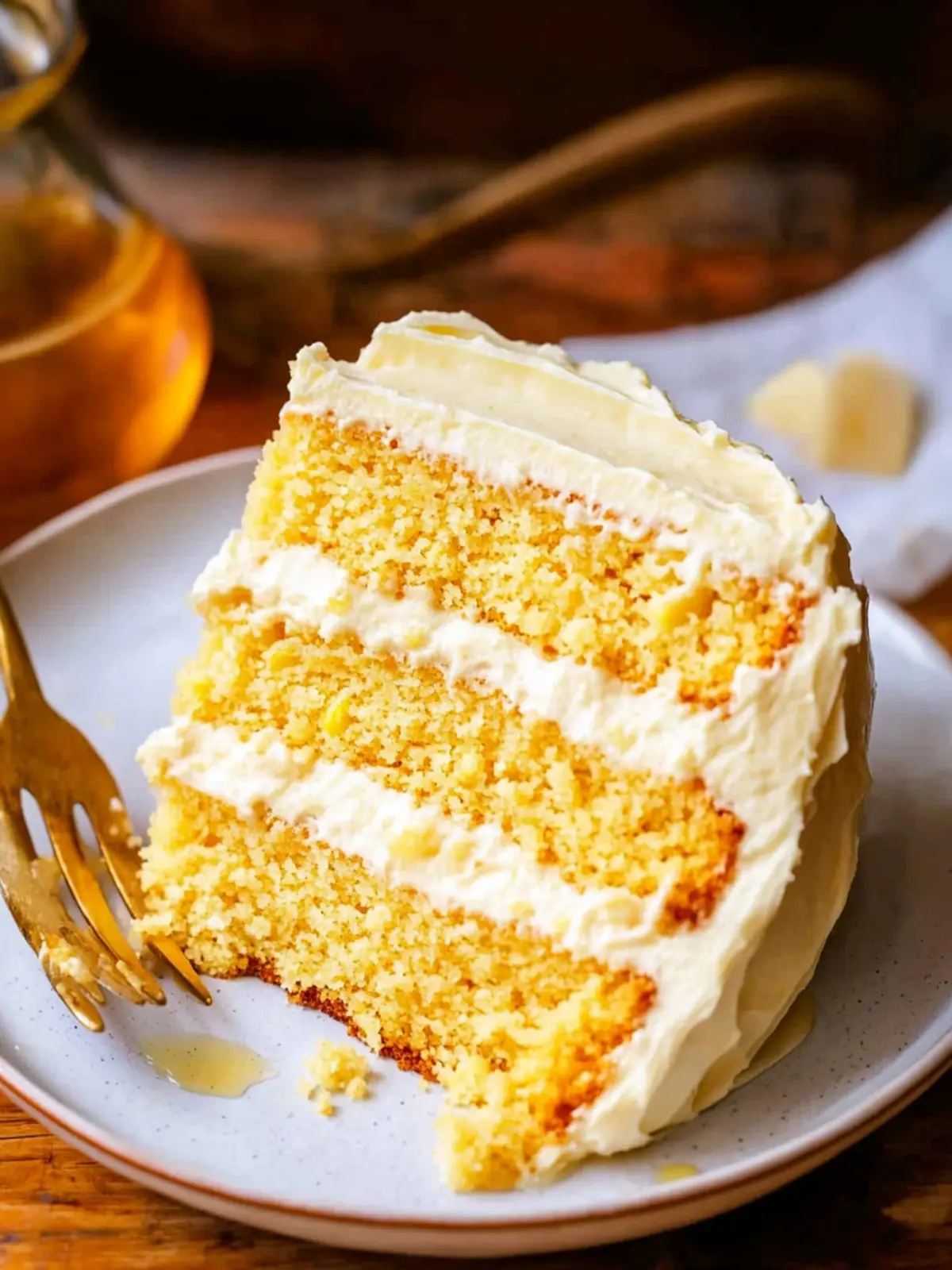 Irresistible Layered Cornbread Cake with Whipped Honey Butter Frosting 3 Layered Cornbread Cake with Whipped Honey Butter Frosting