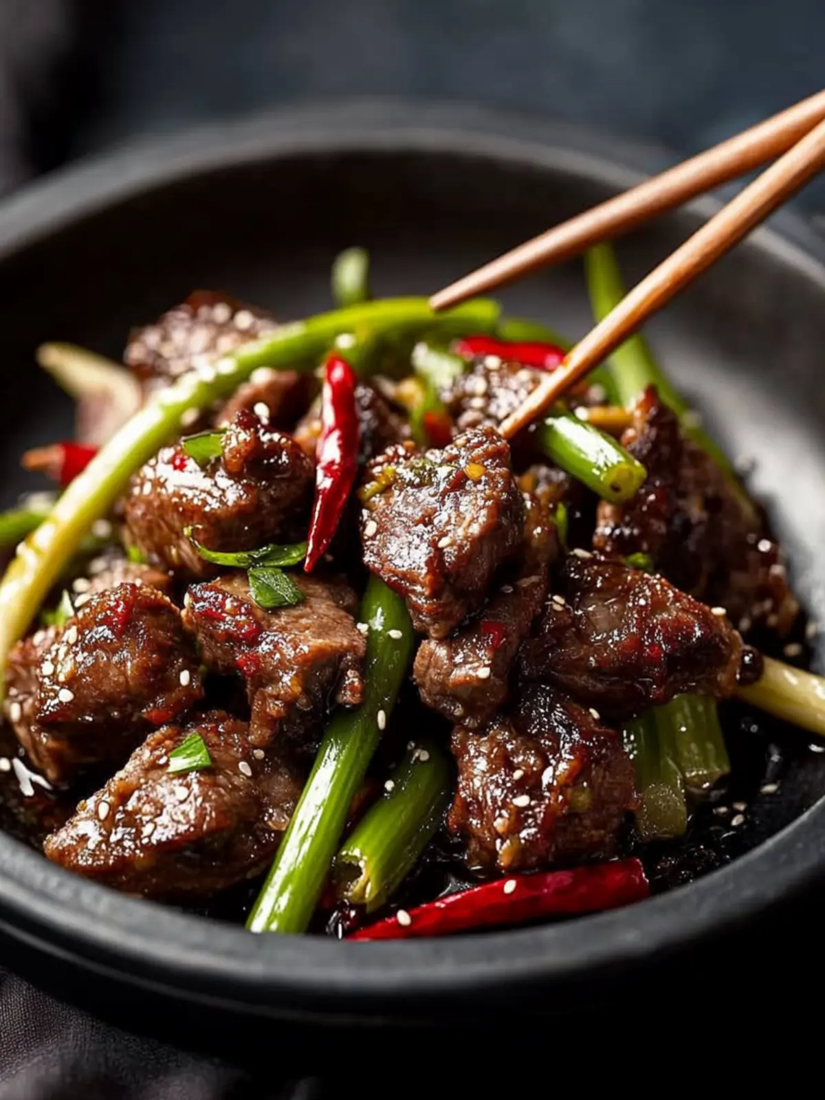 Savor Bold Flavors with Chinese Lamb, Cumin & Leek Stir-fry 5 Chinese Lamb, Cumin & Leek Stir-fry