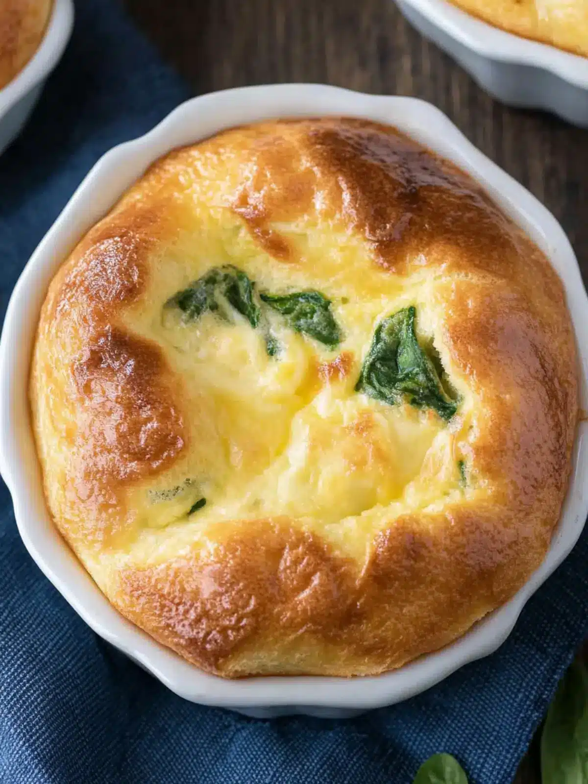 Spinach and Cheese Egg Soufflé for a Delicious Weekend Brunch 3 Spinach and Cheese Egg Soufflé